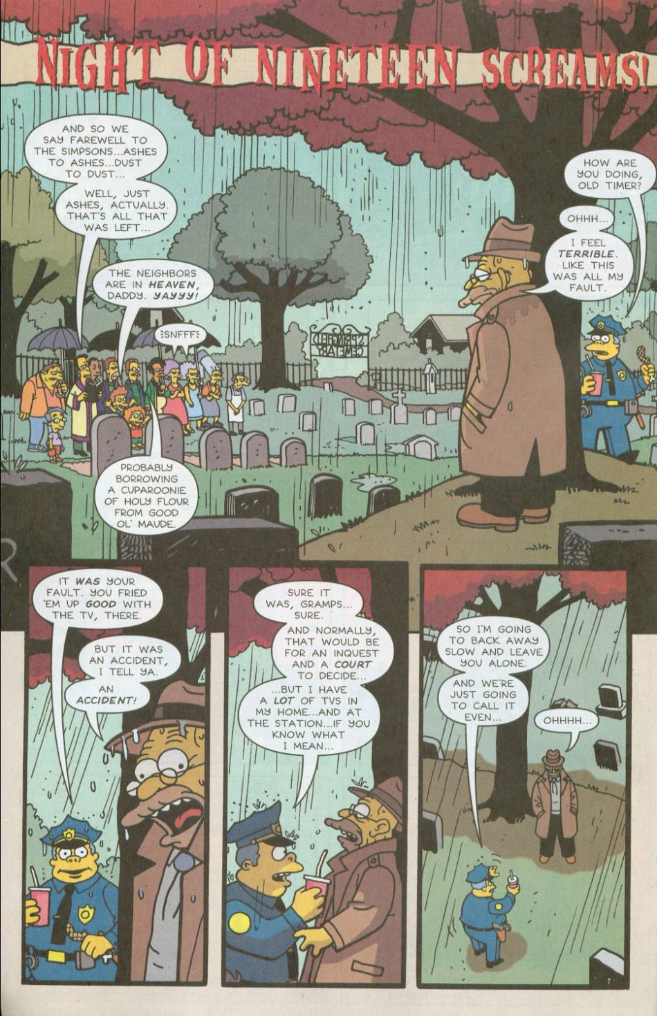 Read online Treehouse of Horror comic -  Issue #8 - 3