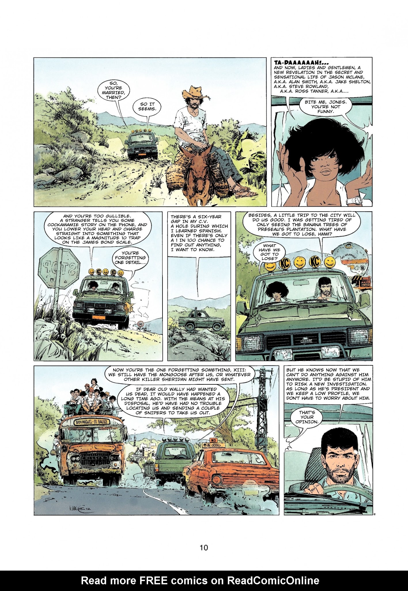 Read online XIII comic -  Issue #9 - 10