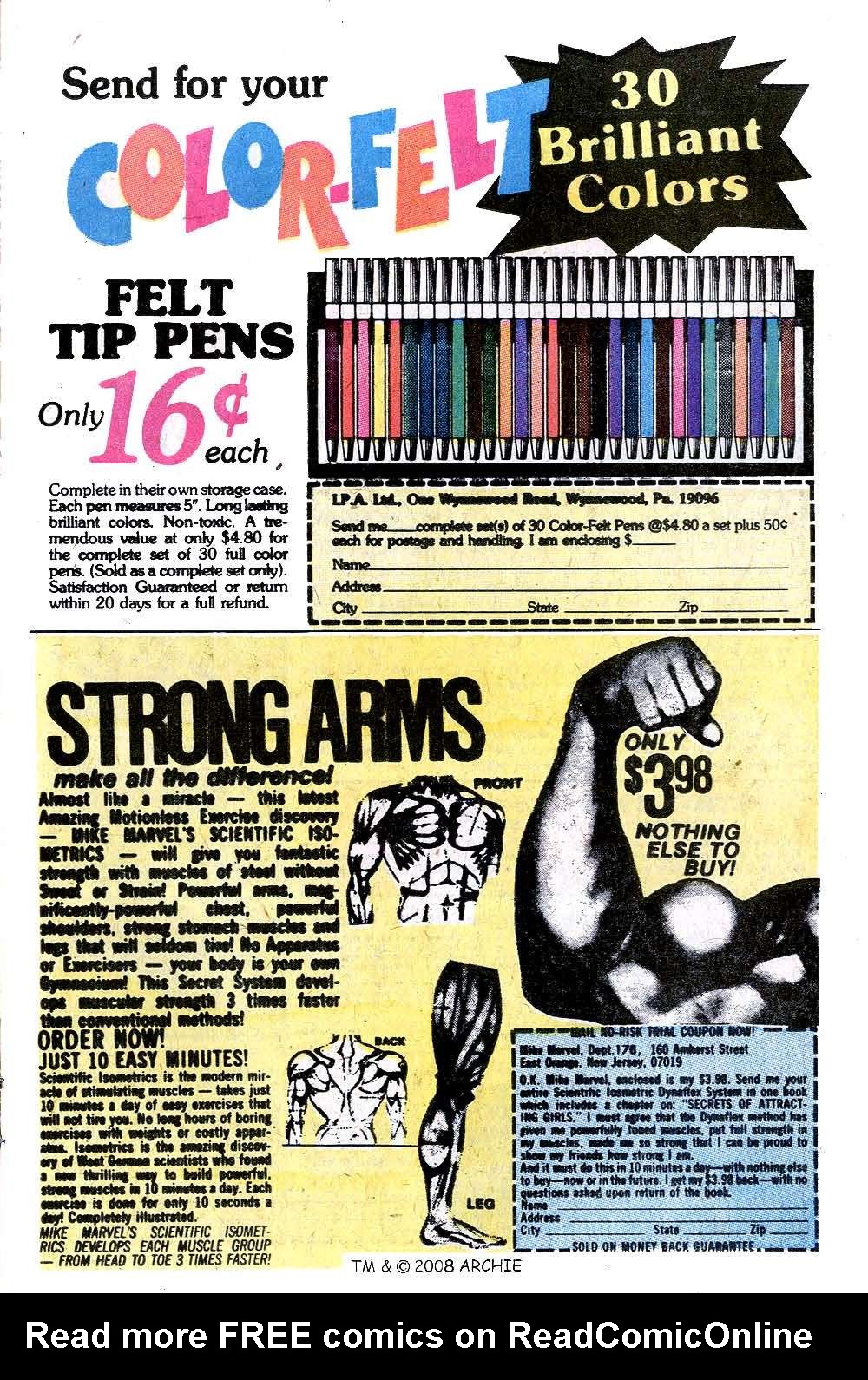 Read online Jughead (1965) comic -  Issue #278 - 11