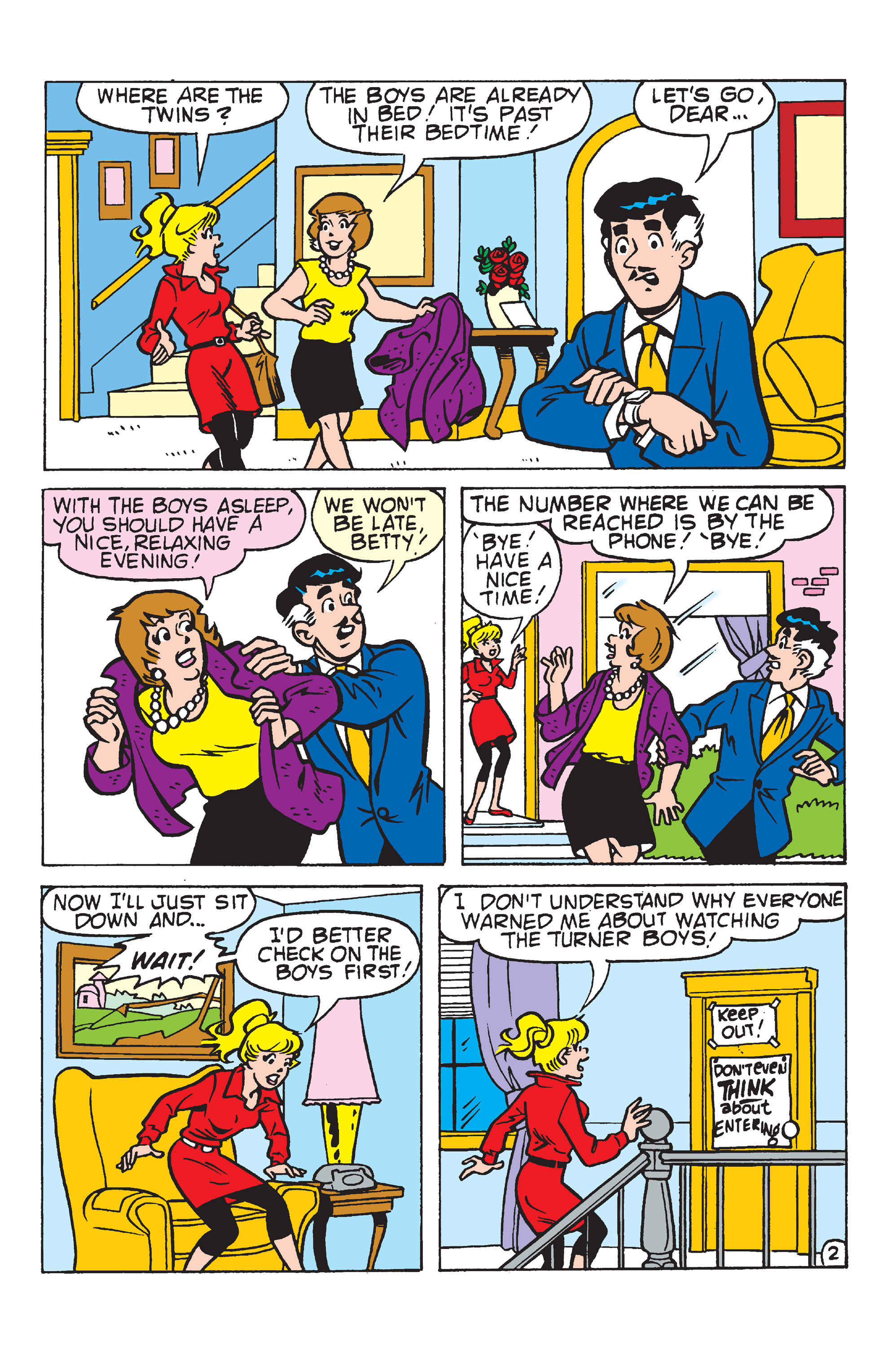 Read online B&V Friends Adventures In Babysitting comic -  Issue # TPB - 100