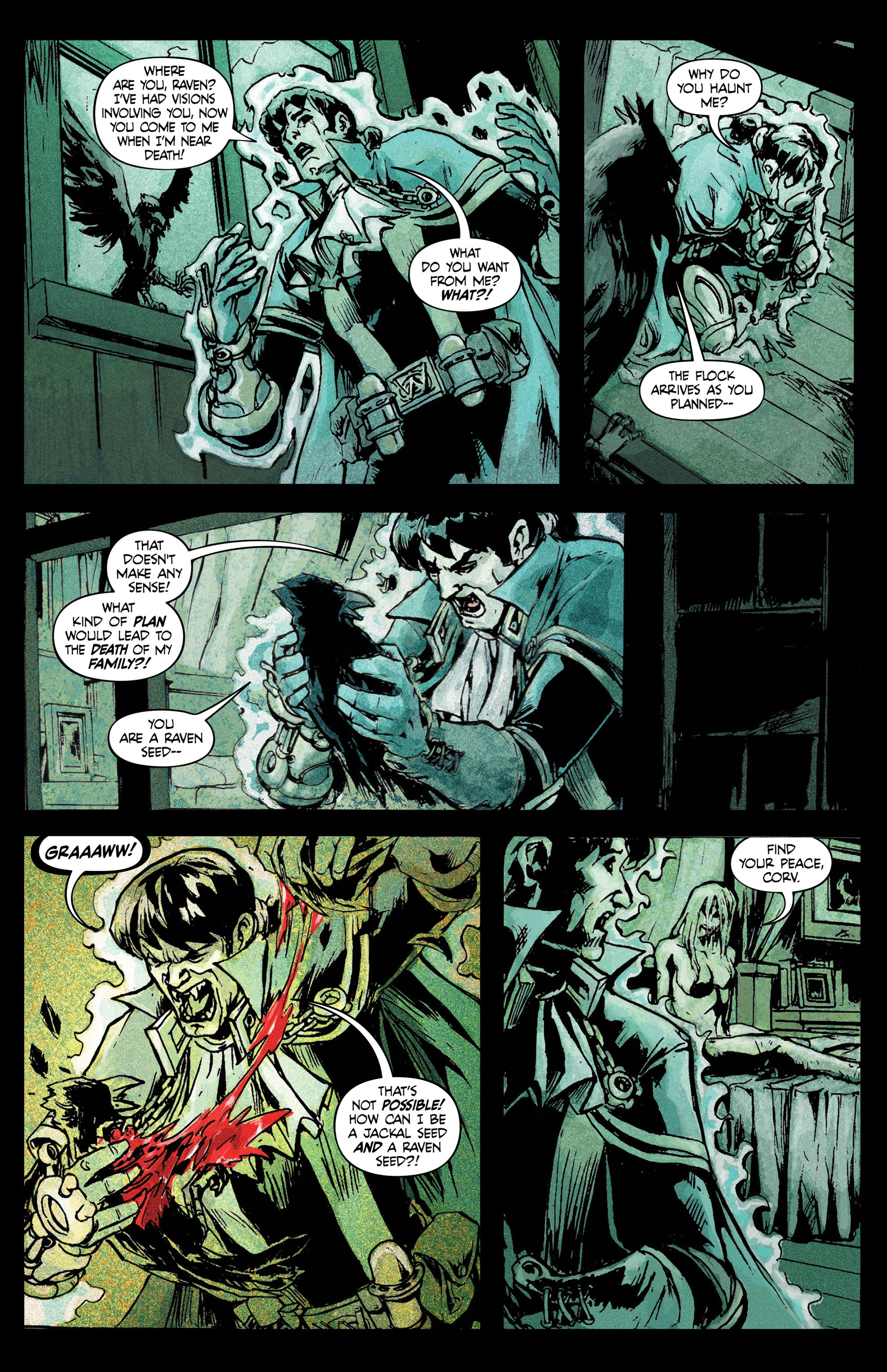 Read online Raven Nevermore comic -  Issue #4 - 13