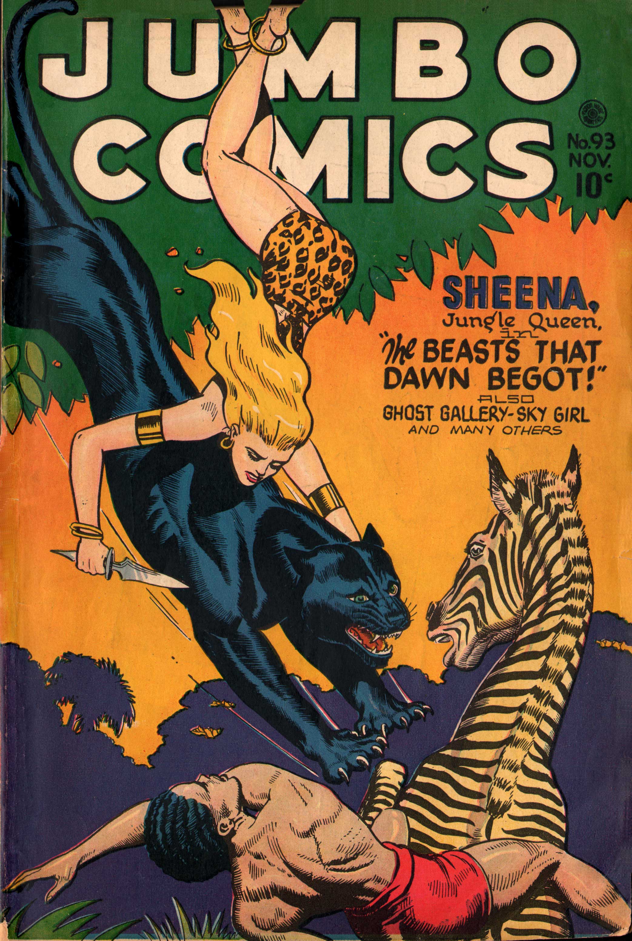 Read online Jumbo Comics comic -  Issue #93 - 1
