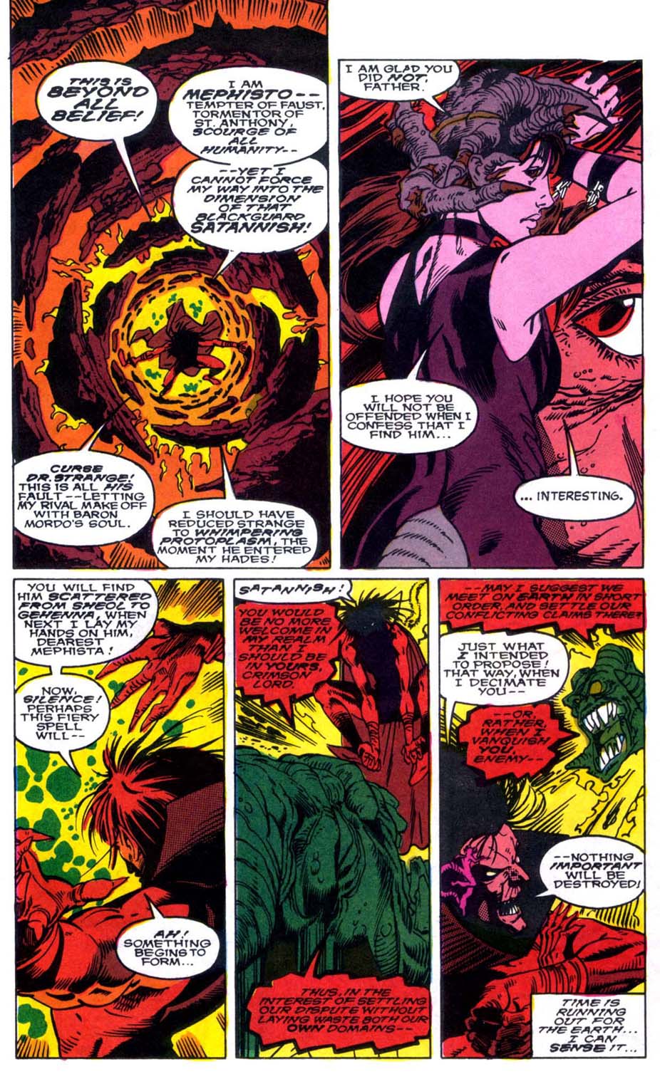 Read online Doctor Strange: Sorcerer Supreme comic -  Issue #7 - 12