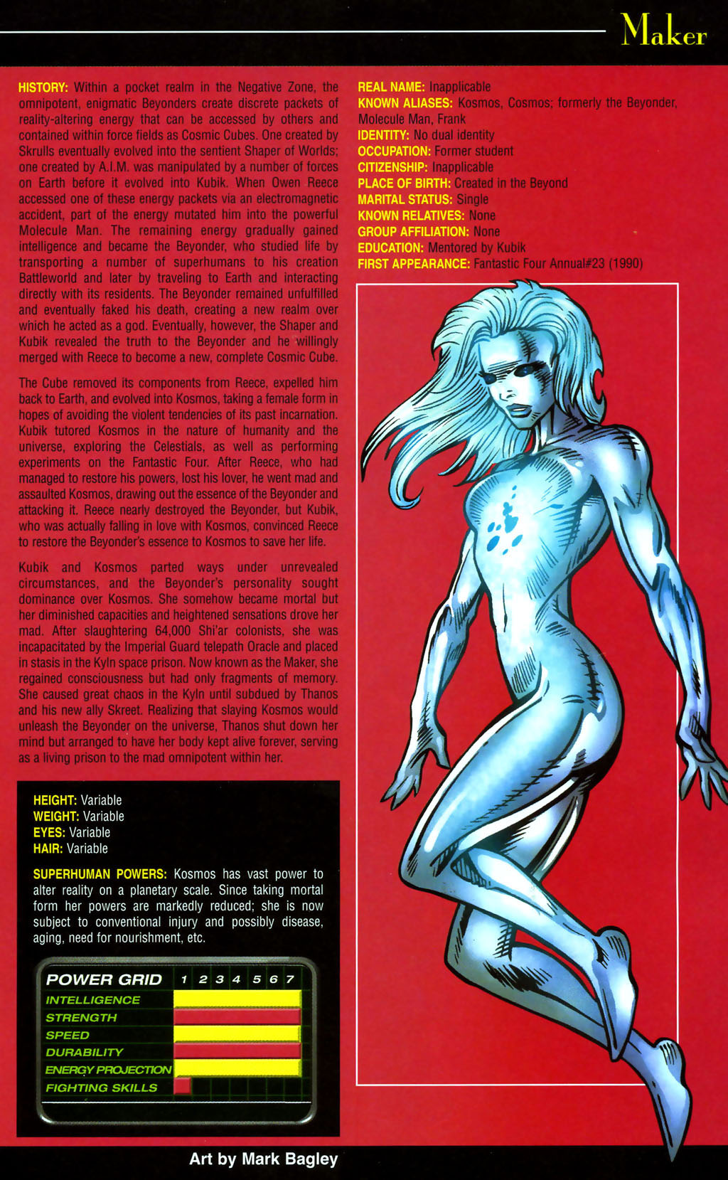 Official Handbook of the Marvel Universe: Women of Marvel 2005 Full #1 - English 23
