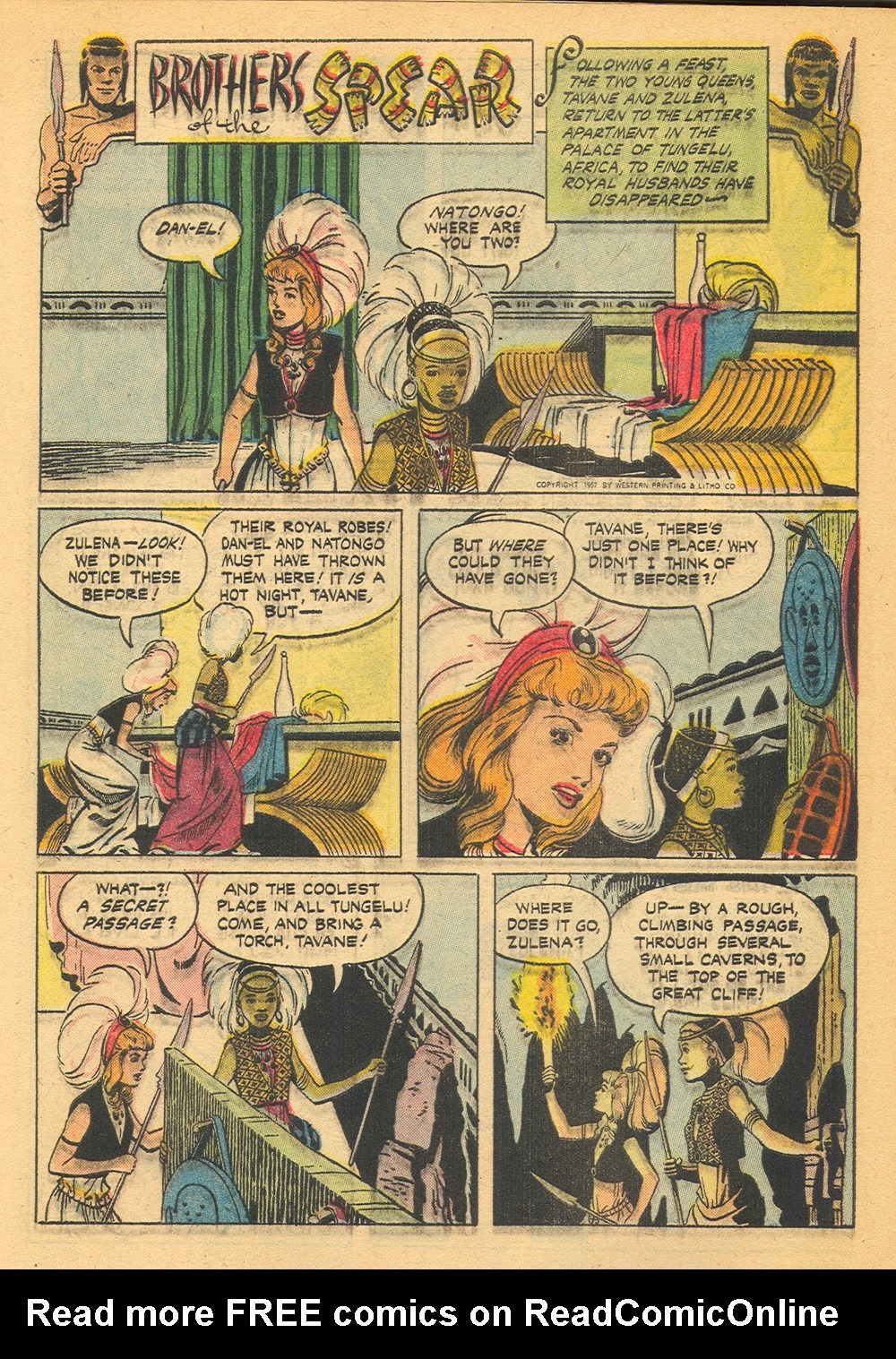 Read online Tarzan (1948) comic -  Issue #95 - 28