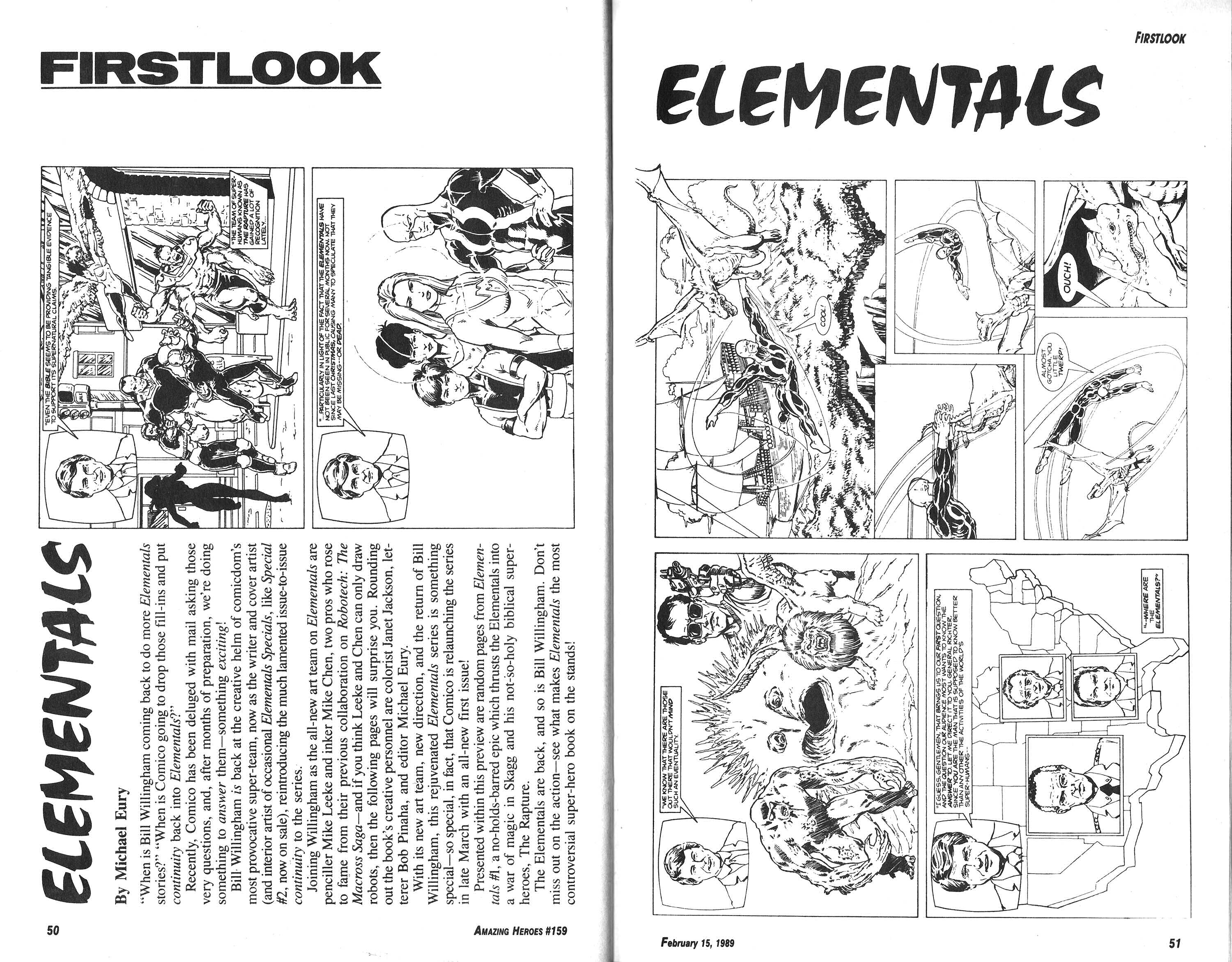 Read online Amazing Heroes comic -  Issue #159 - 26