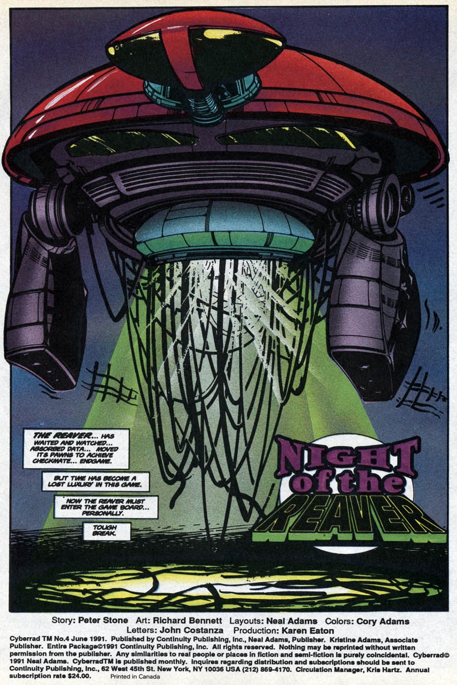 Read online CyberRad (1991) comic -  Issue #4 - 2