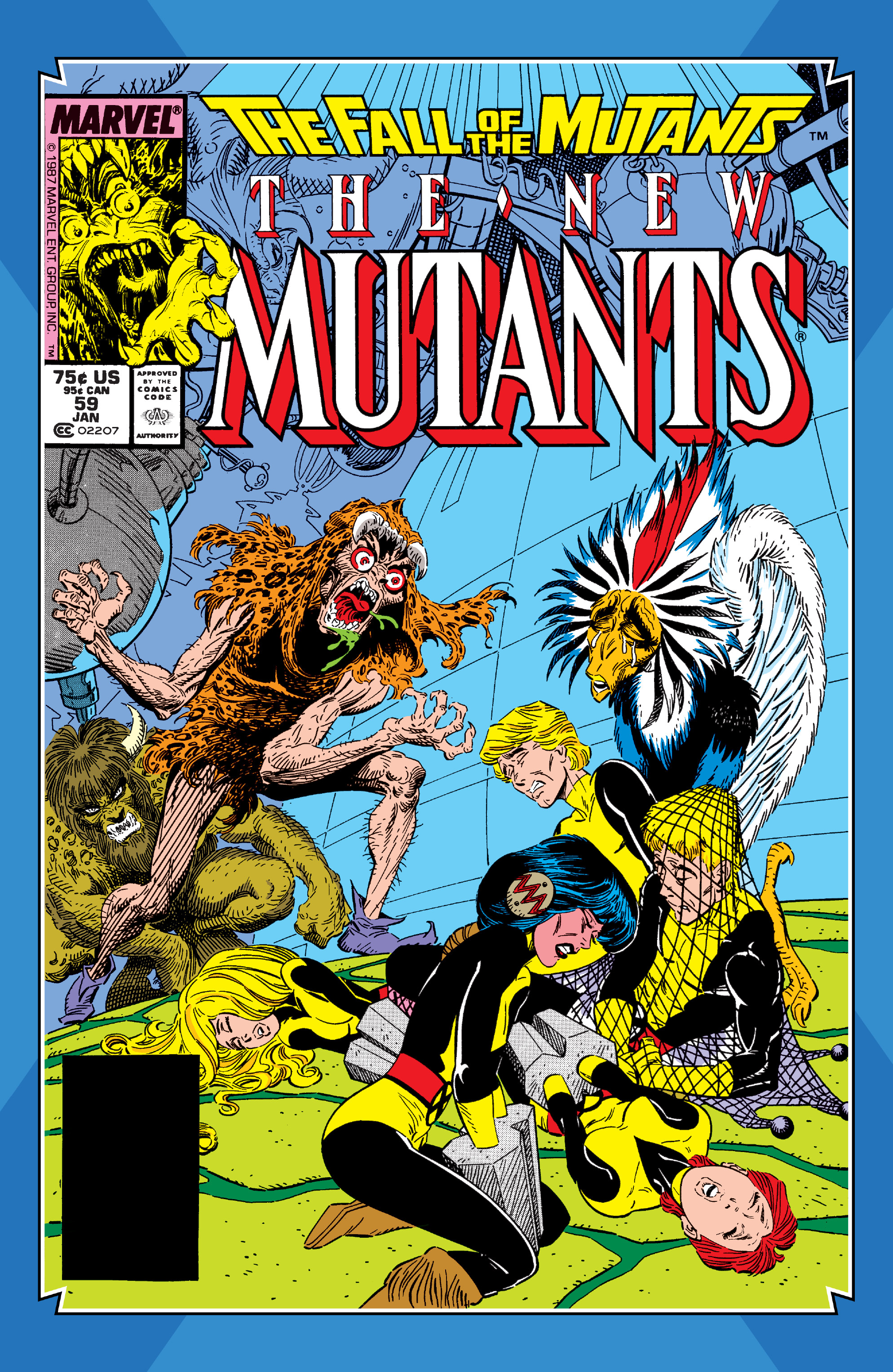 Read online X-Men Milestones: Fall of the Mutants comic -  Issue # TPB (Part 1) - 92