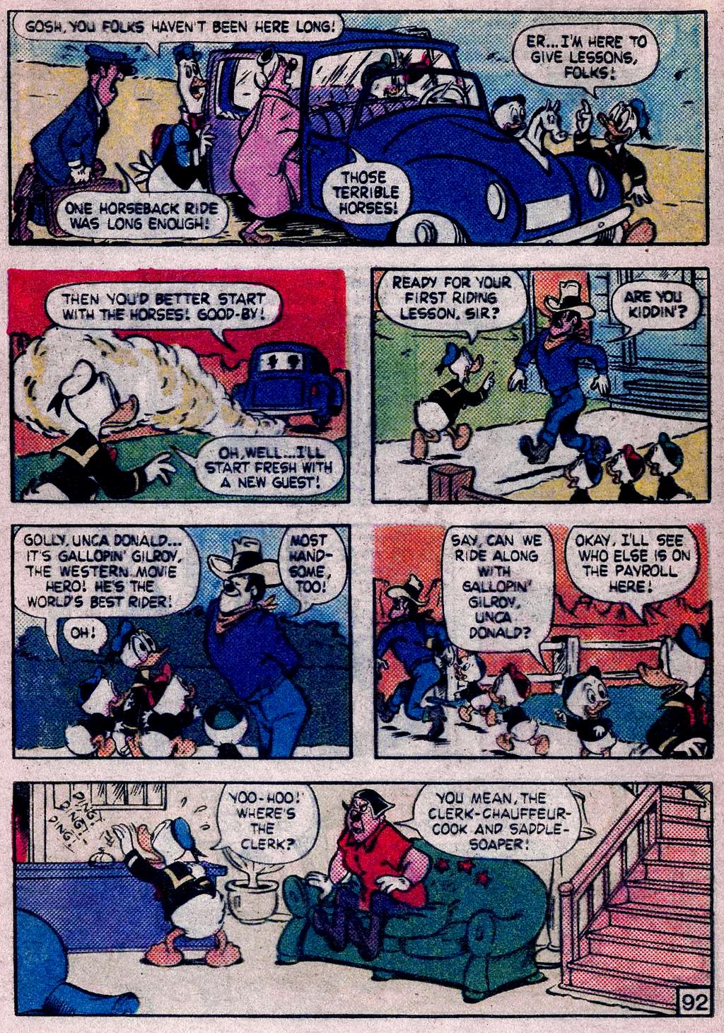 Read online Walt Disney's Comics Digest comic -  Issue #5 - 91
