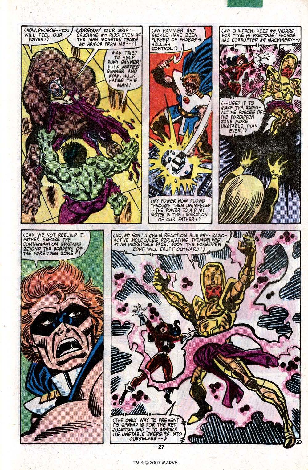 Read online The Incredible Hulk (1968) comic -  Issue #259 - 29