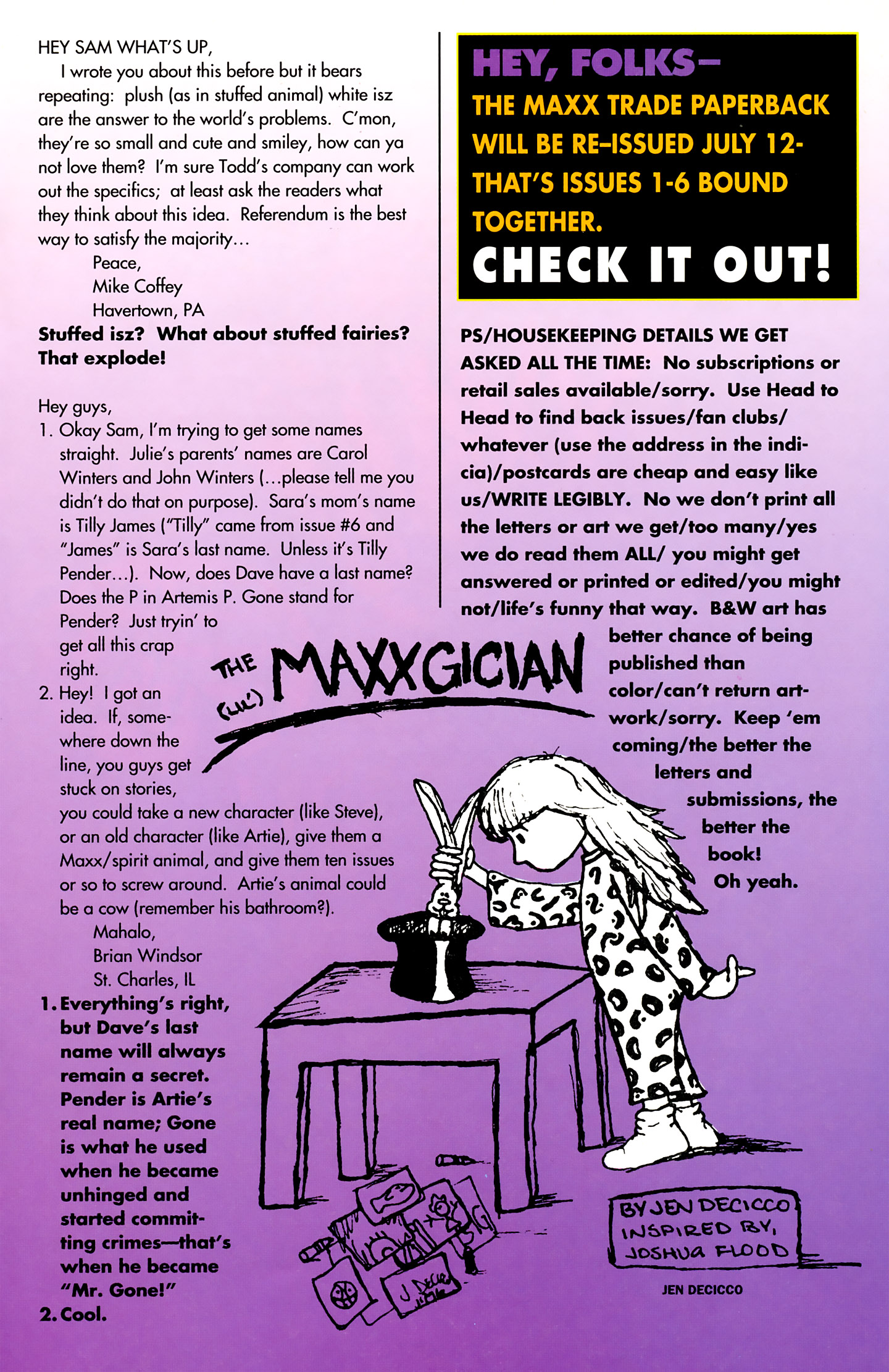 Read online The Maxx (1993) comic -  Issue #25 - 26