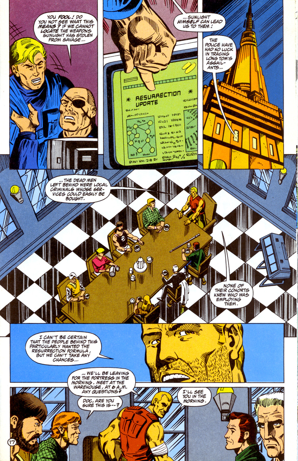 Read online Doc Savage (1988) comic -  Issue #11 - 19