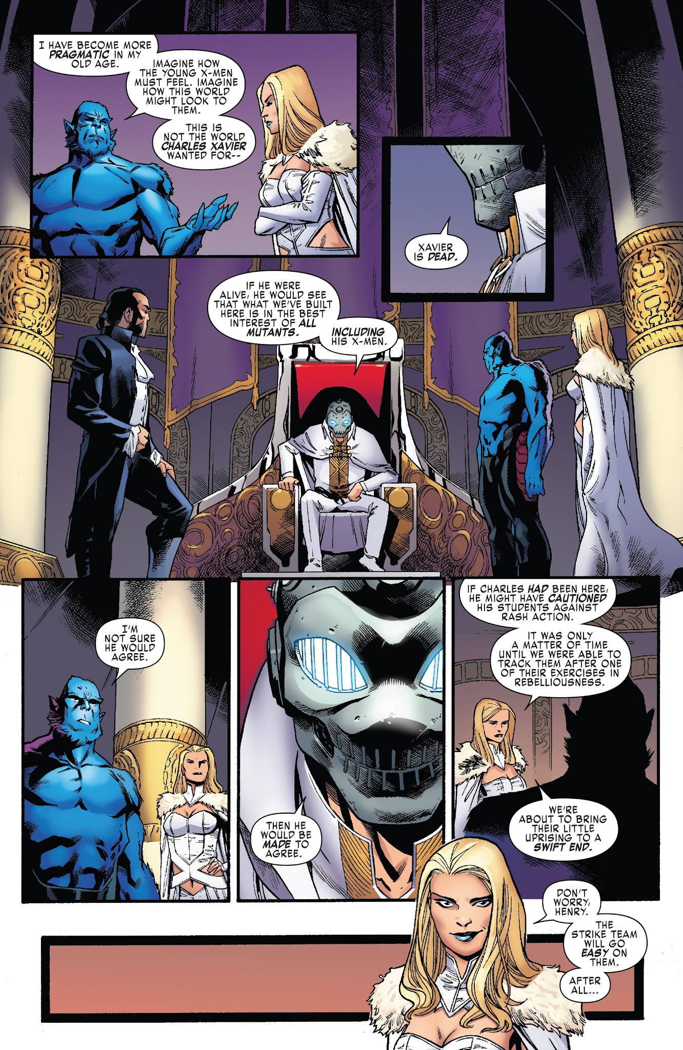 Read online X-Men: Blue comic -  Issue #7 - 7