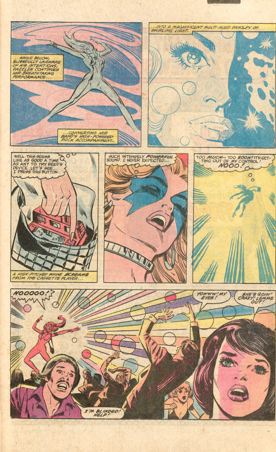 Read online Dazzler (1981) comic -  Issue #18 - 16