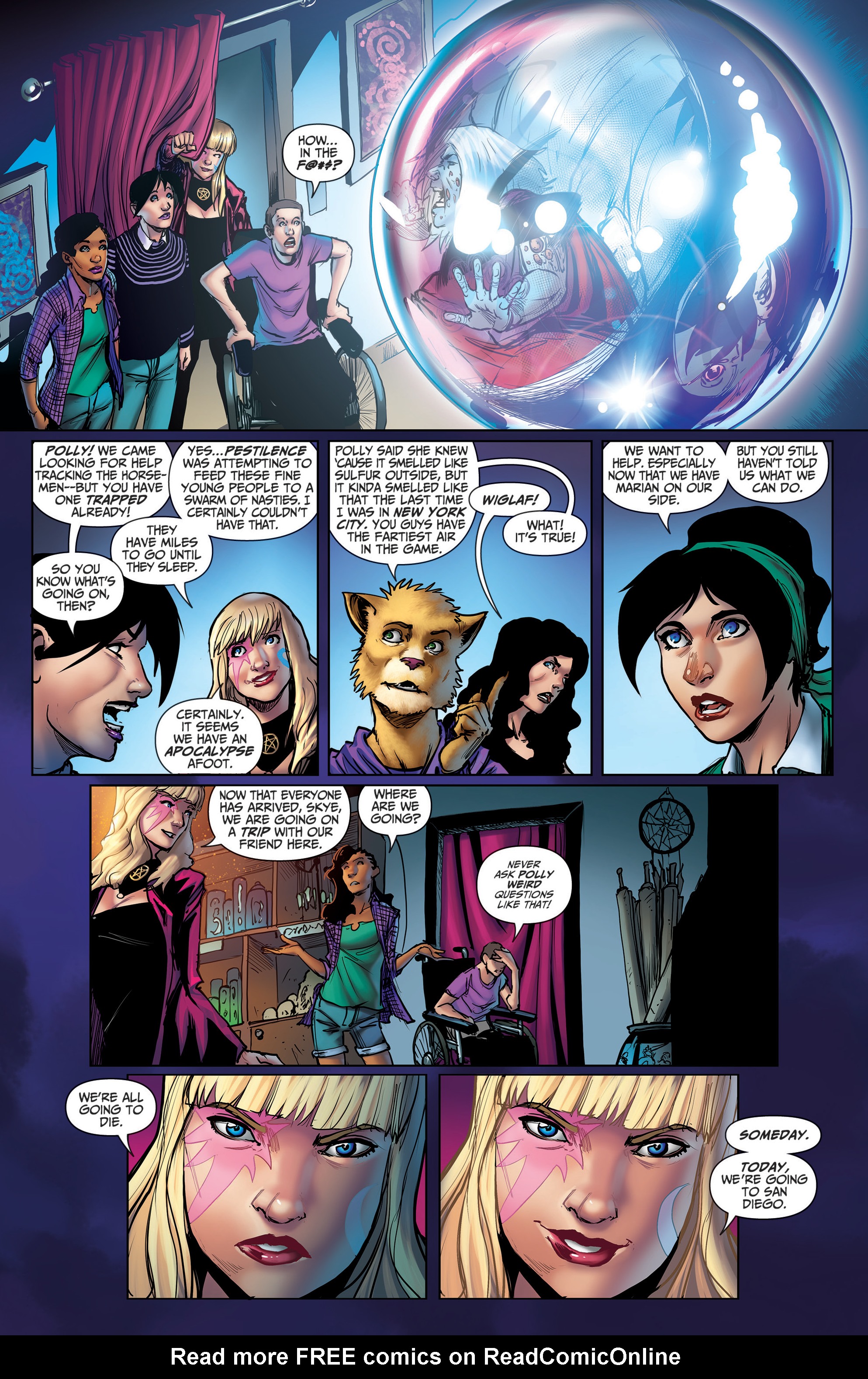 Read online Grimm Fairy Tales: Apocalypse comic -  Issue #3 - 7