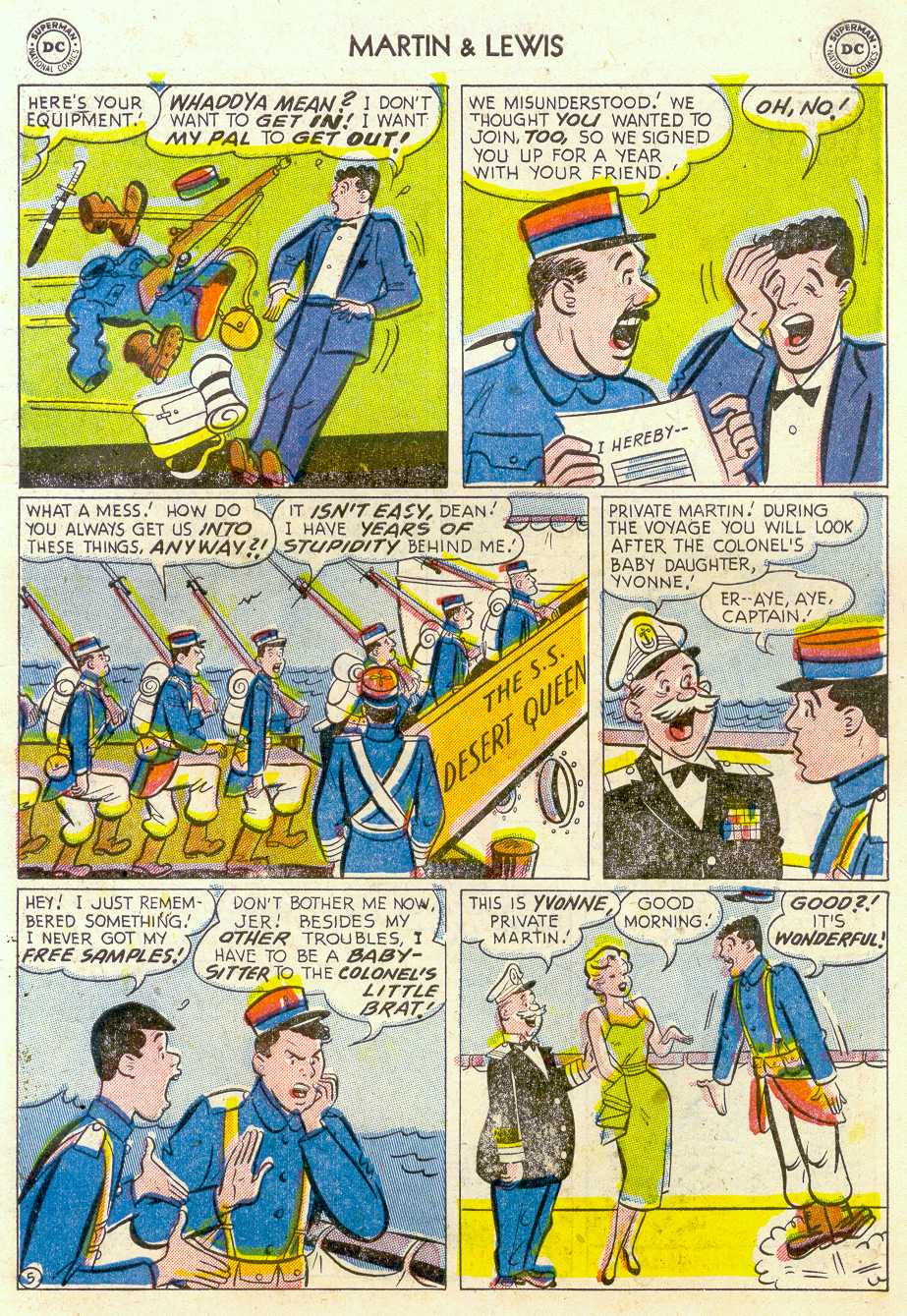 Read online The Adventures of Dean Martin and Jerry Lewis comic -  Issue #20 - 7