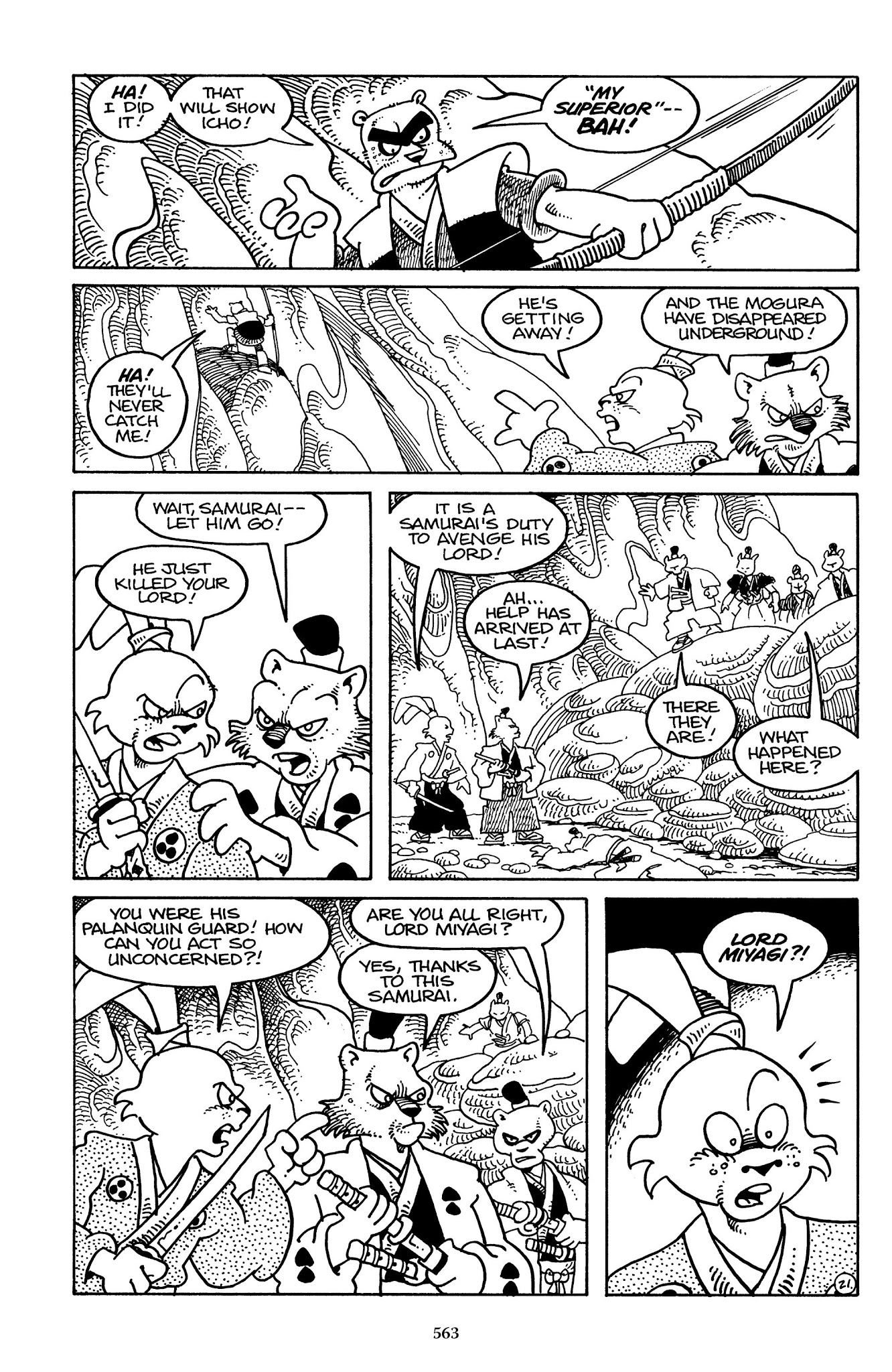 Read online The Usagi Yojimbo Saga comic -  Issue # TPB 1 - 550
