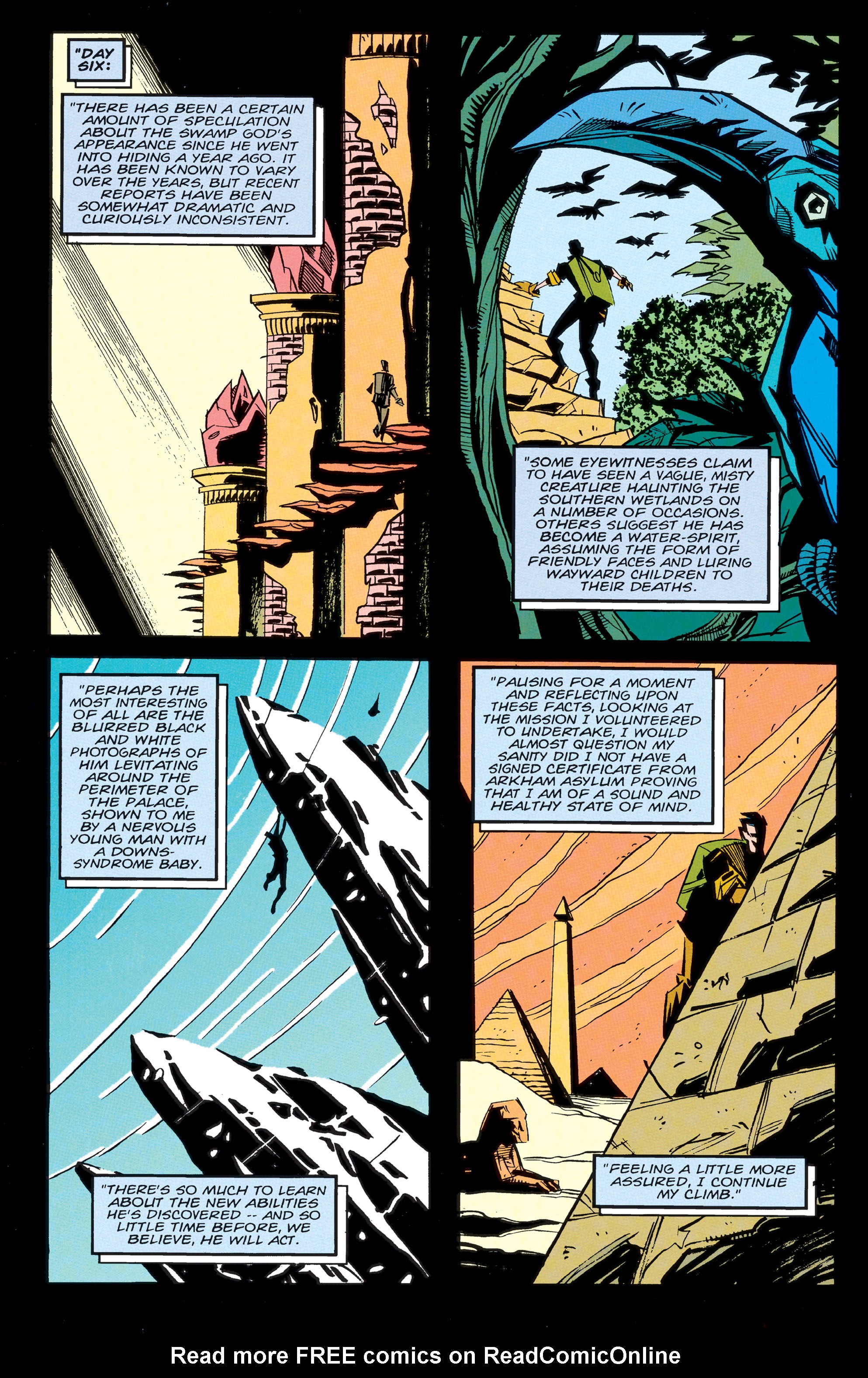 Read online Swamp Thing (1982) comic -  Issue # _TPB - Trial by Fire - 143