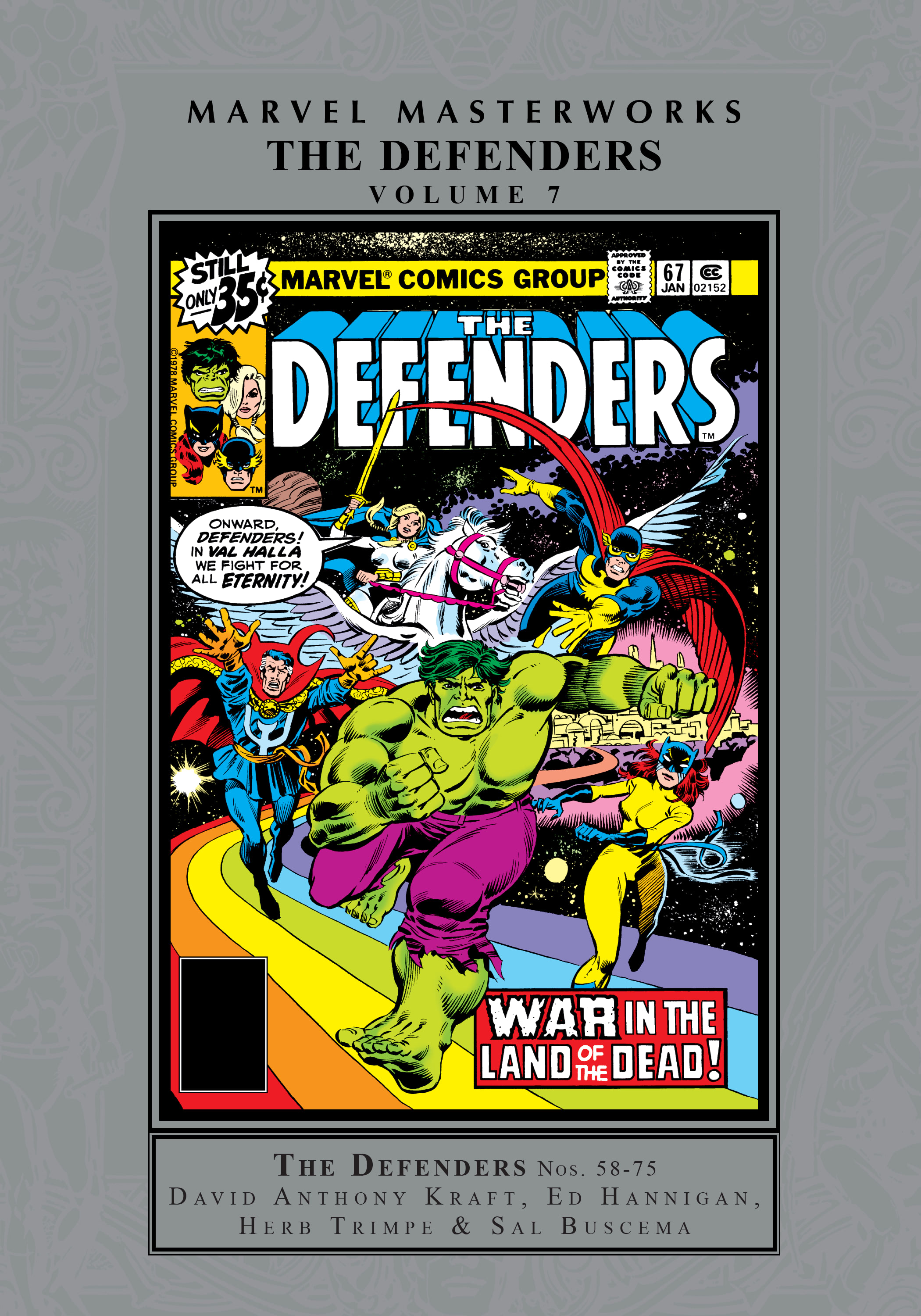 Read online Marvel Masterworks: The Defenders comic -  Issue # TPB 7 (Part 1) - 1
