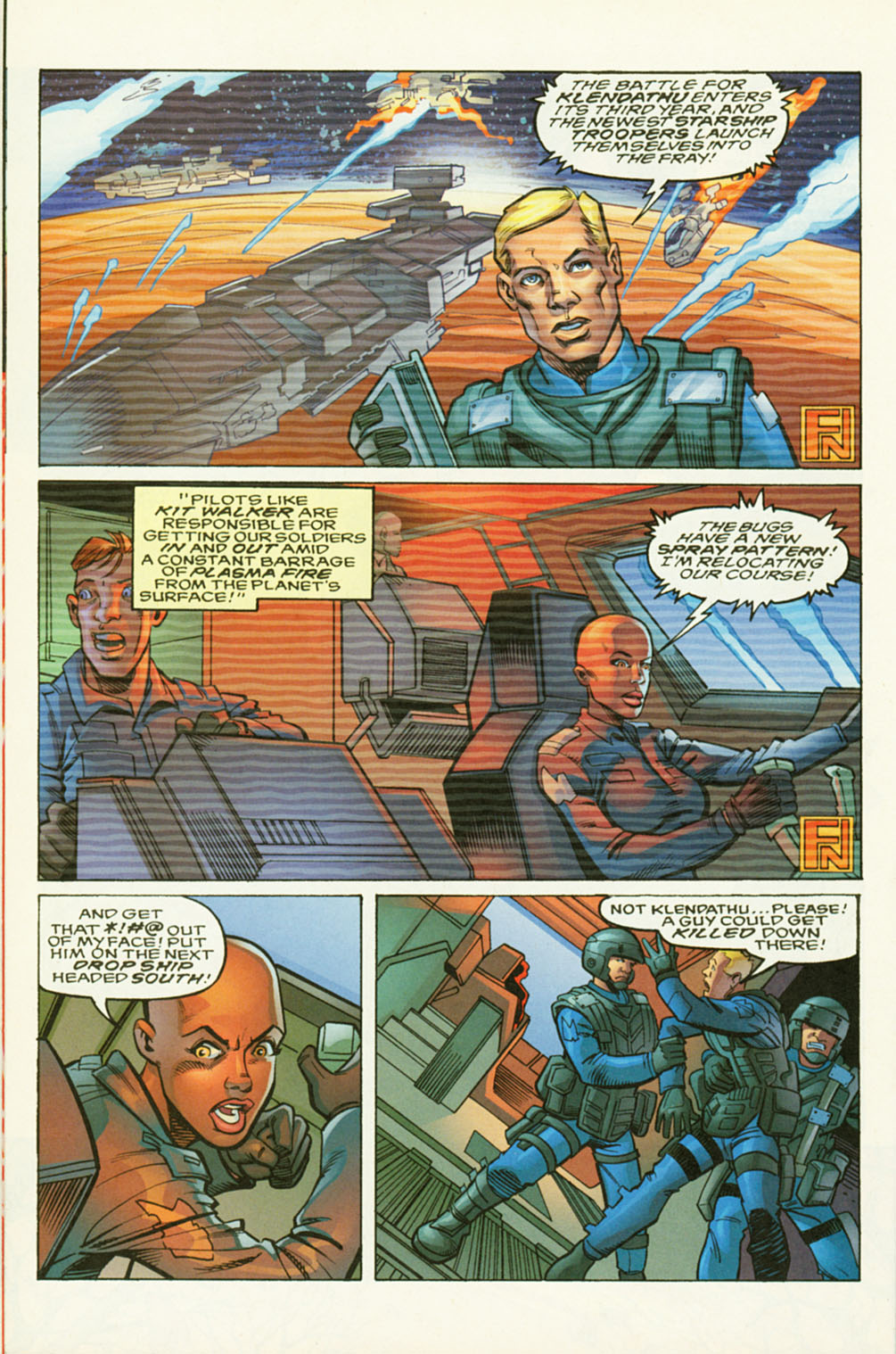 Read online Starship Troopers: Dominant Species comic -  Issue #2 - 12