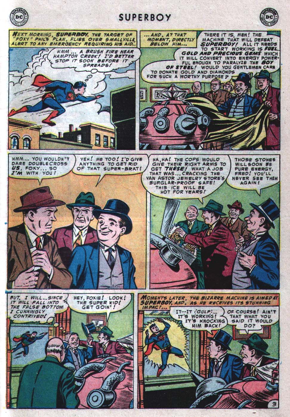 Read online Superboy (1949) comic -  Issue #28 - 15