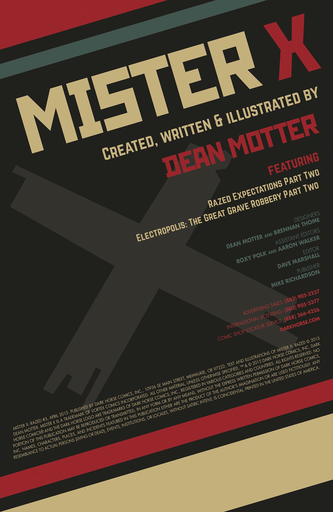 Read online Mister X: Razed comic -  Issue #3 - 2
