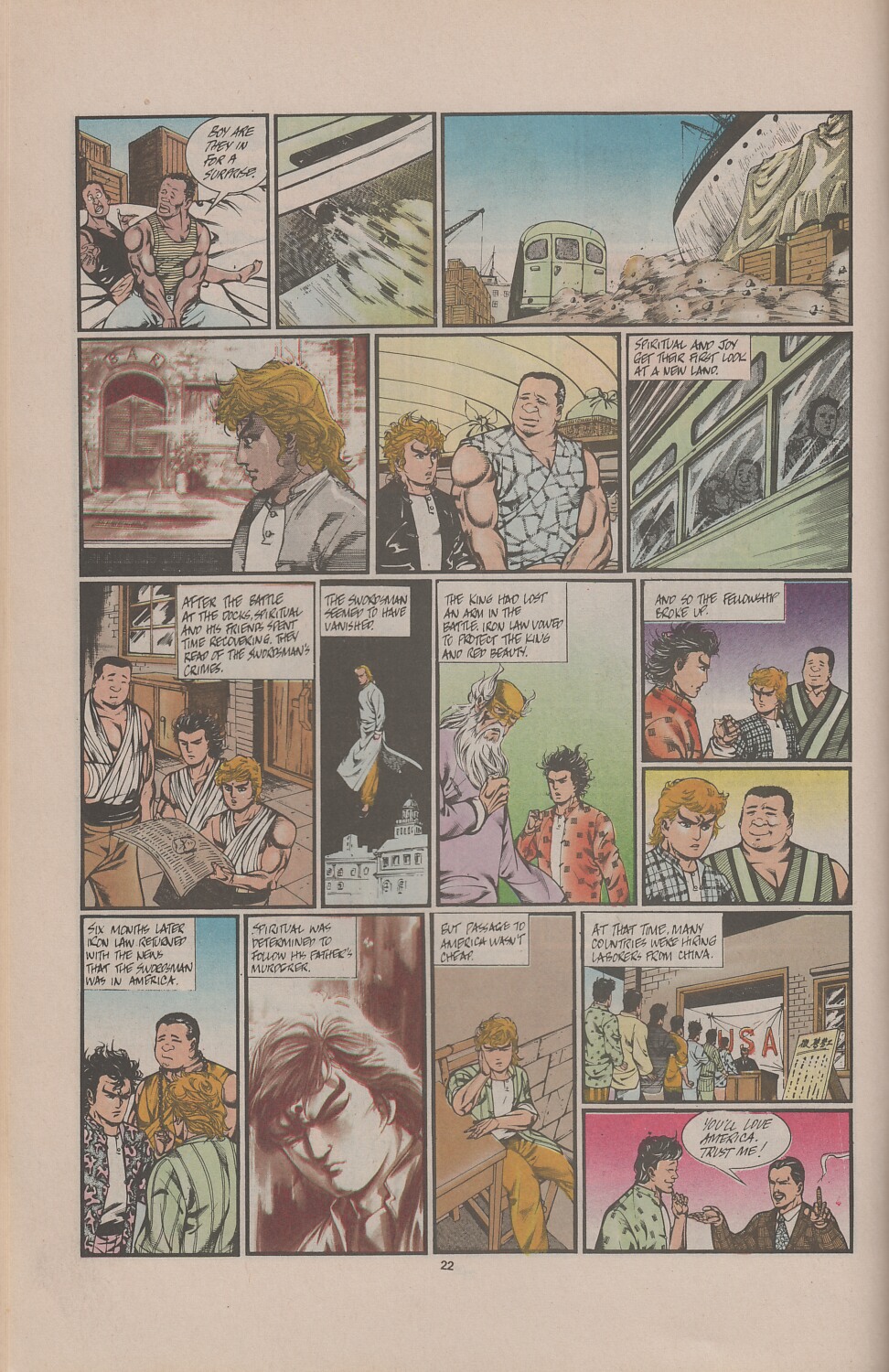 Read online Drunken Fist comic -  Issue #43 - 24