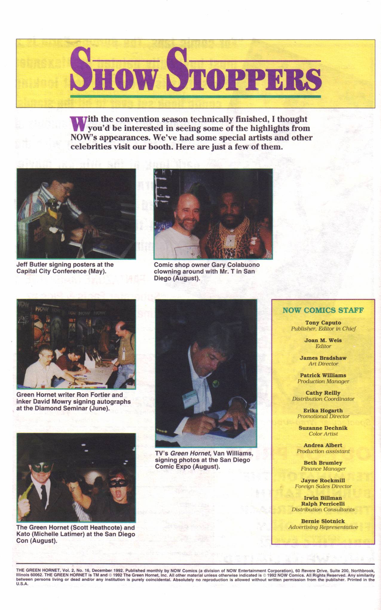 Read online The Green Hornet (1991) comic -  Issue #16 - 23