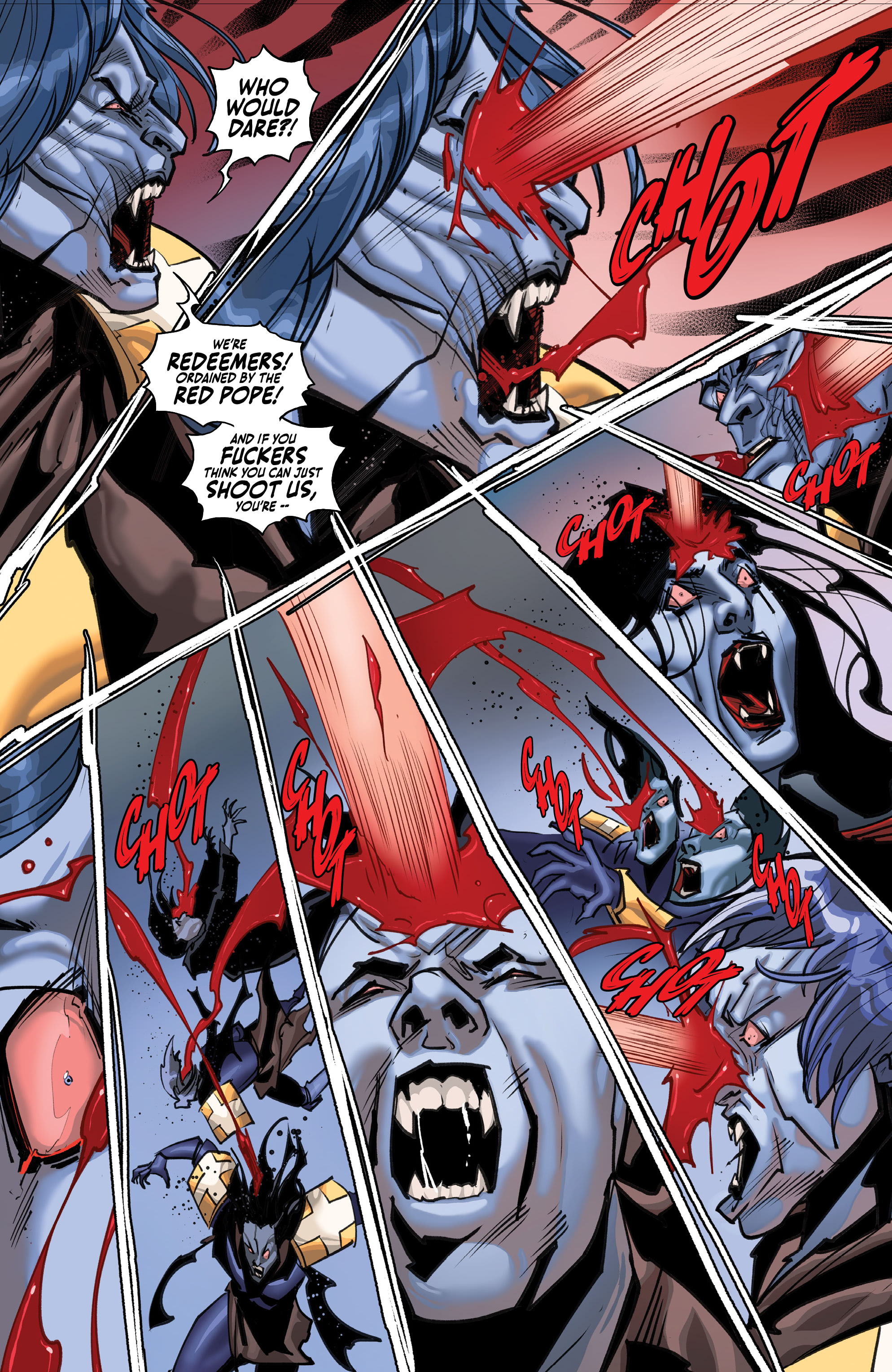 Read online Loaded Bible: Blood Of My Blood comic -  Issue #5 - 14
