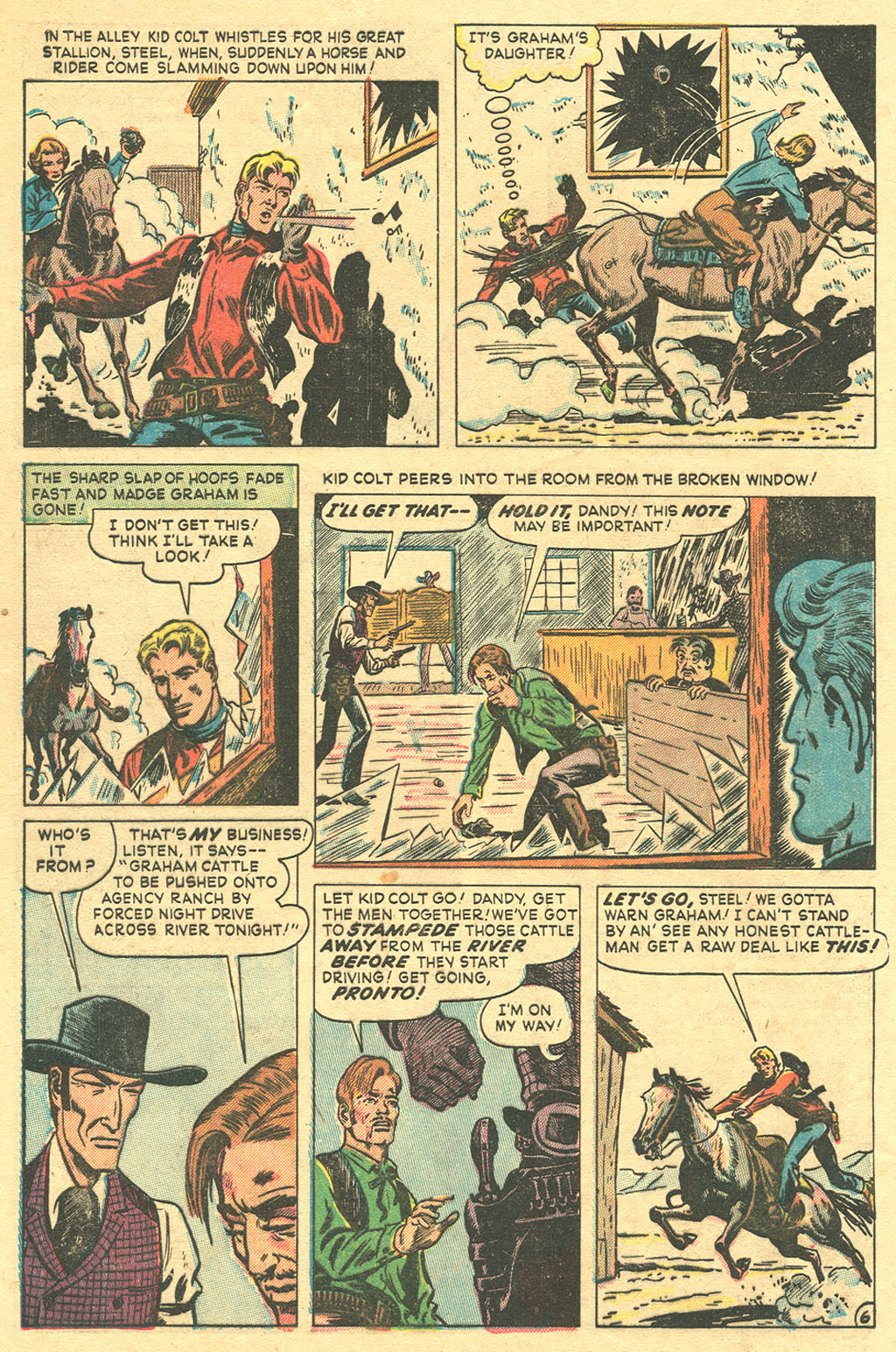 Read online Kid Colt Outlaw comic -  Issue #4 - 8