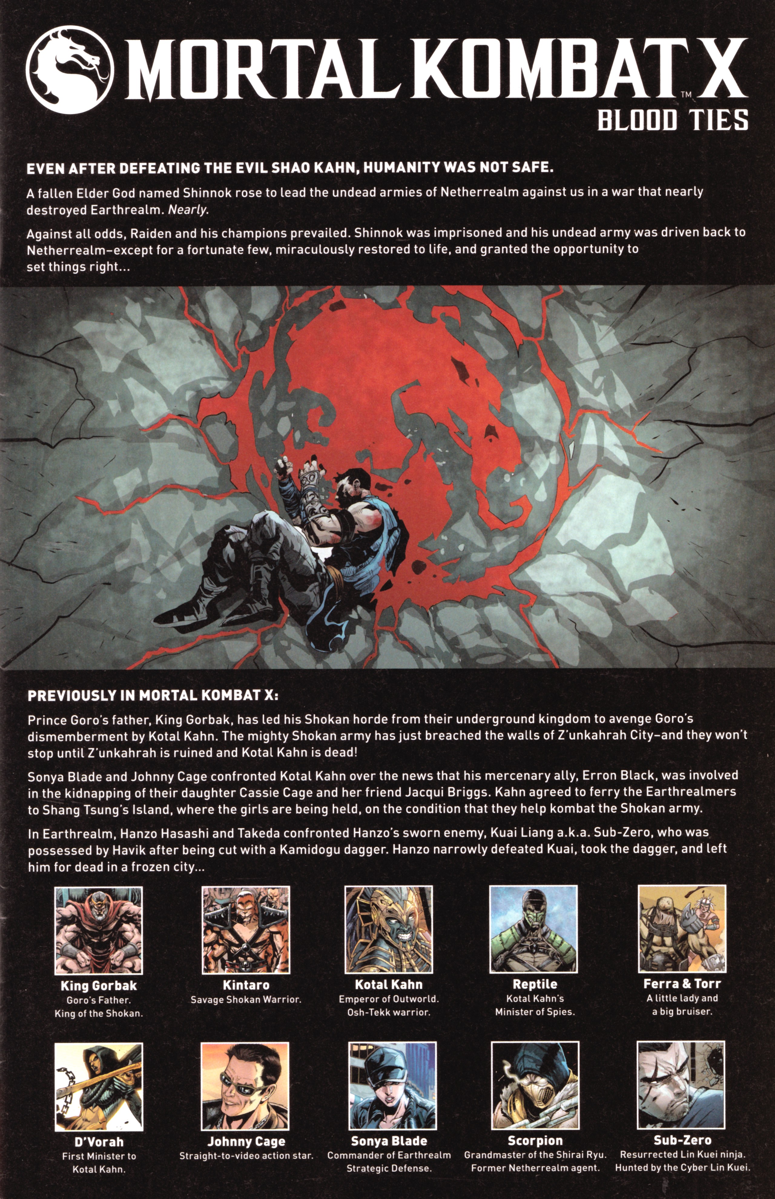 Read online Mortal Kombat X [II] comic -  Issue #6 - 3