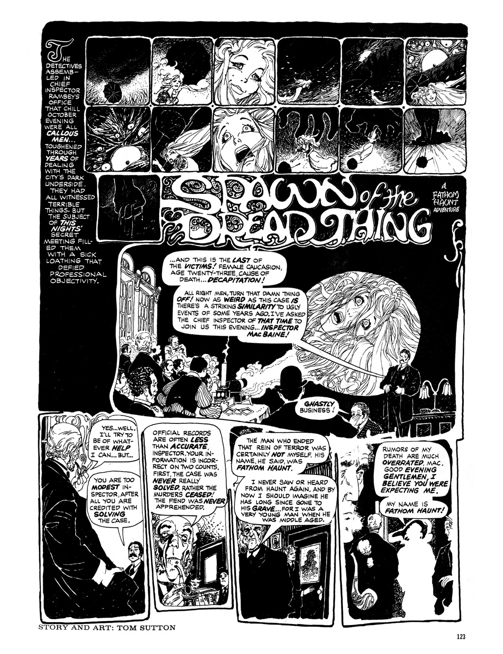 Read online Eerie Archives comic -  Issue # TPB 11 - 123