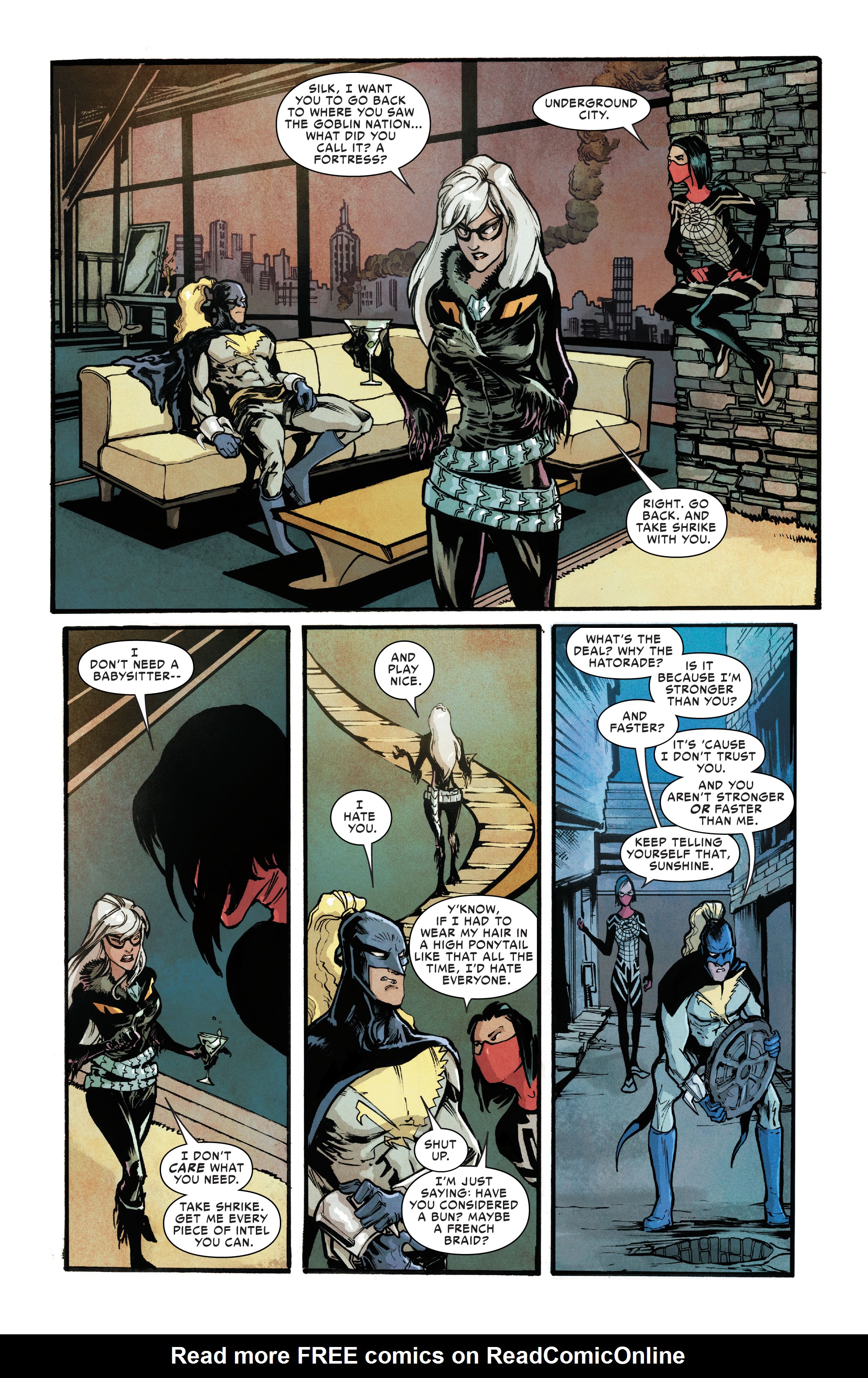 Read online Silk: Out of the Spider-Verse comic -  Issue # TPB 1 (Part 3) - 69