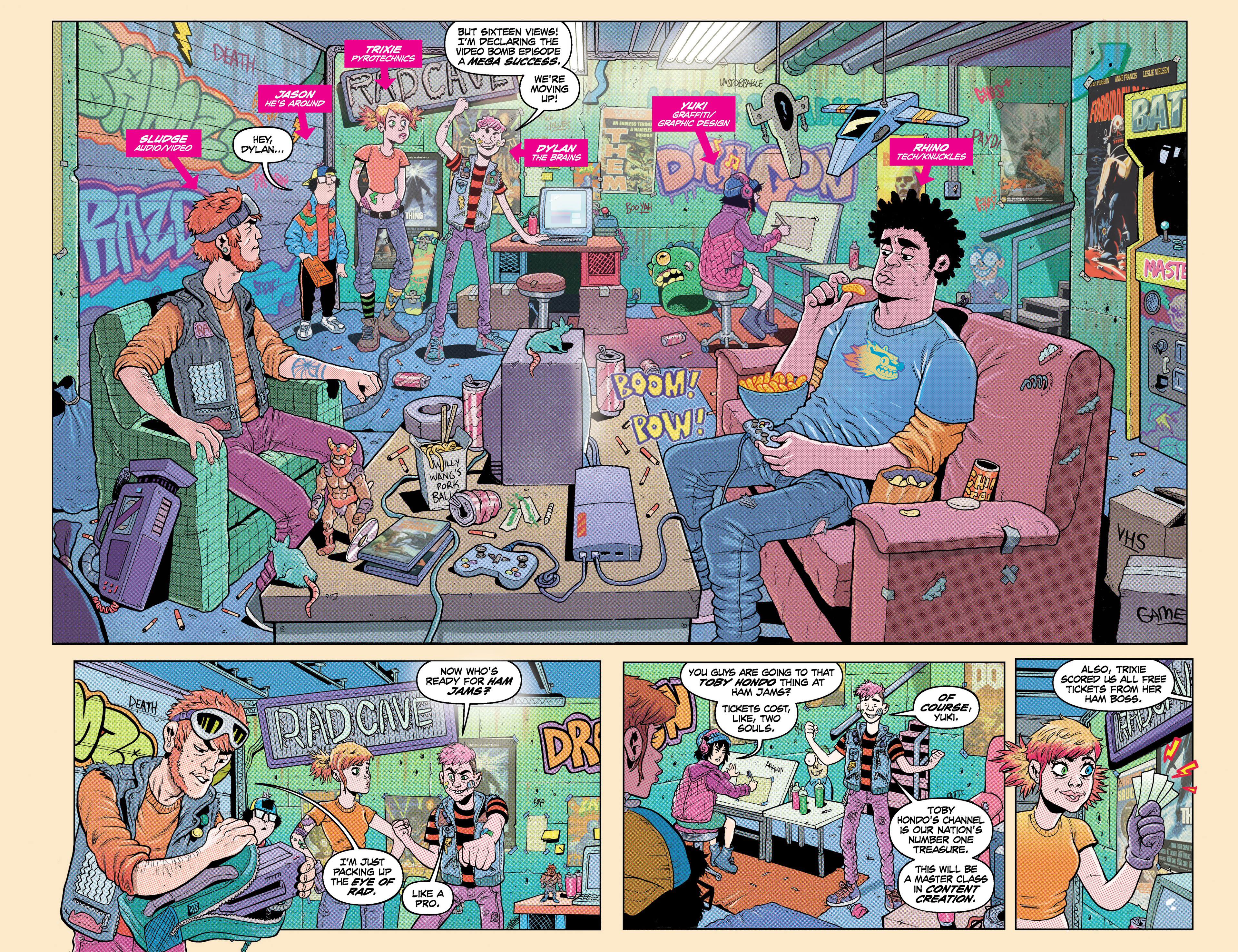 Read online Into Radness comic -  Issue # TPB - 13