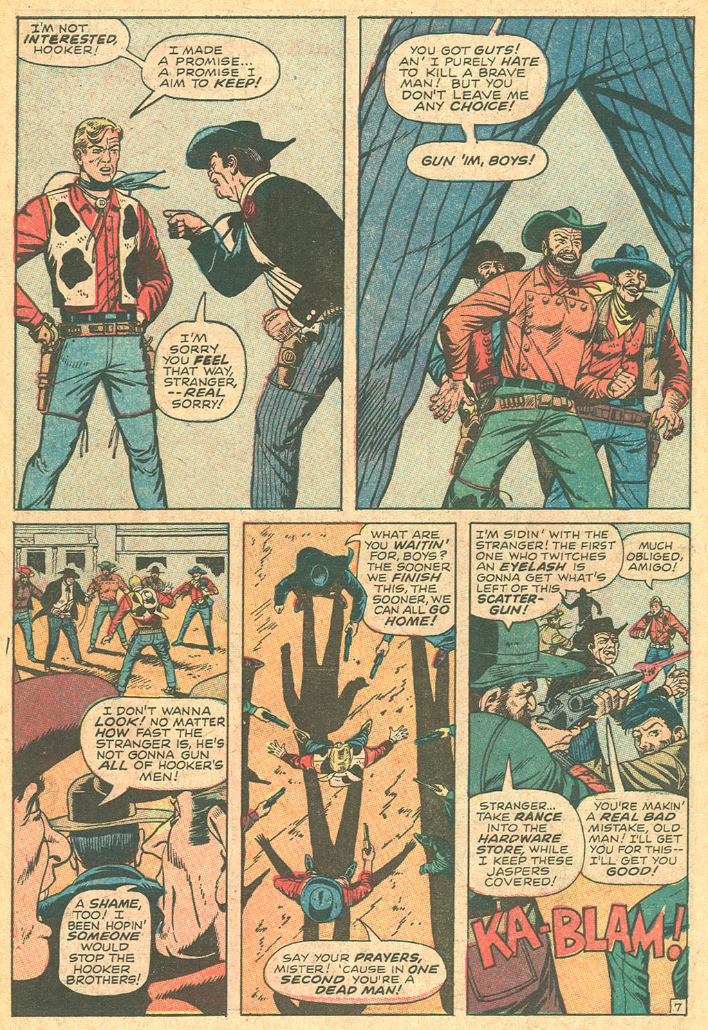 Read online Kid Colt Outlaw comic -  Issue #134 - 10