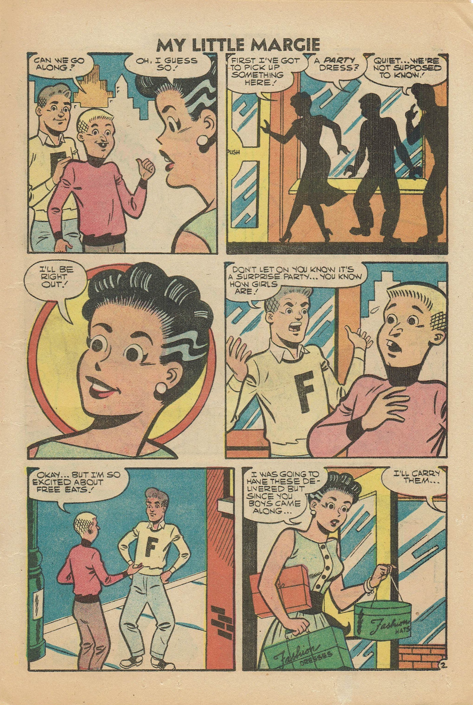 Read online My Little Margie (1954) comic -  Issue #23 - 16