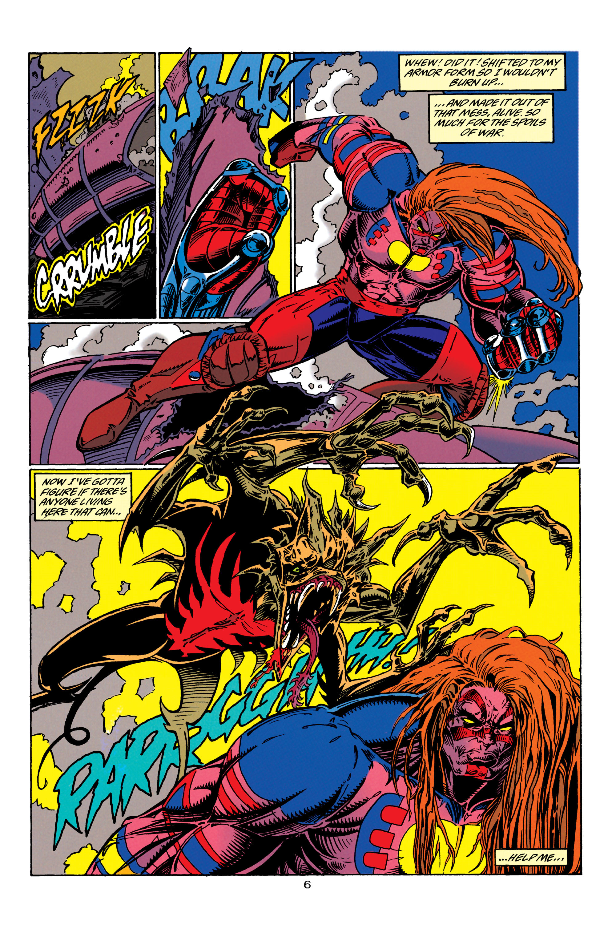 Read online Guy Gardner: Warrior comic -  Issue #35 - 6