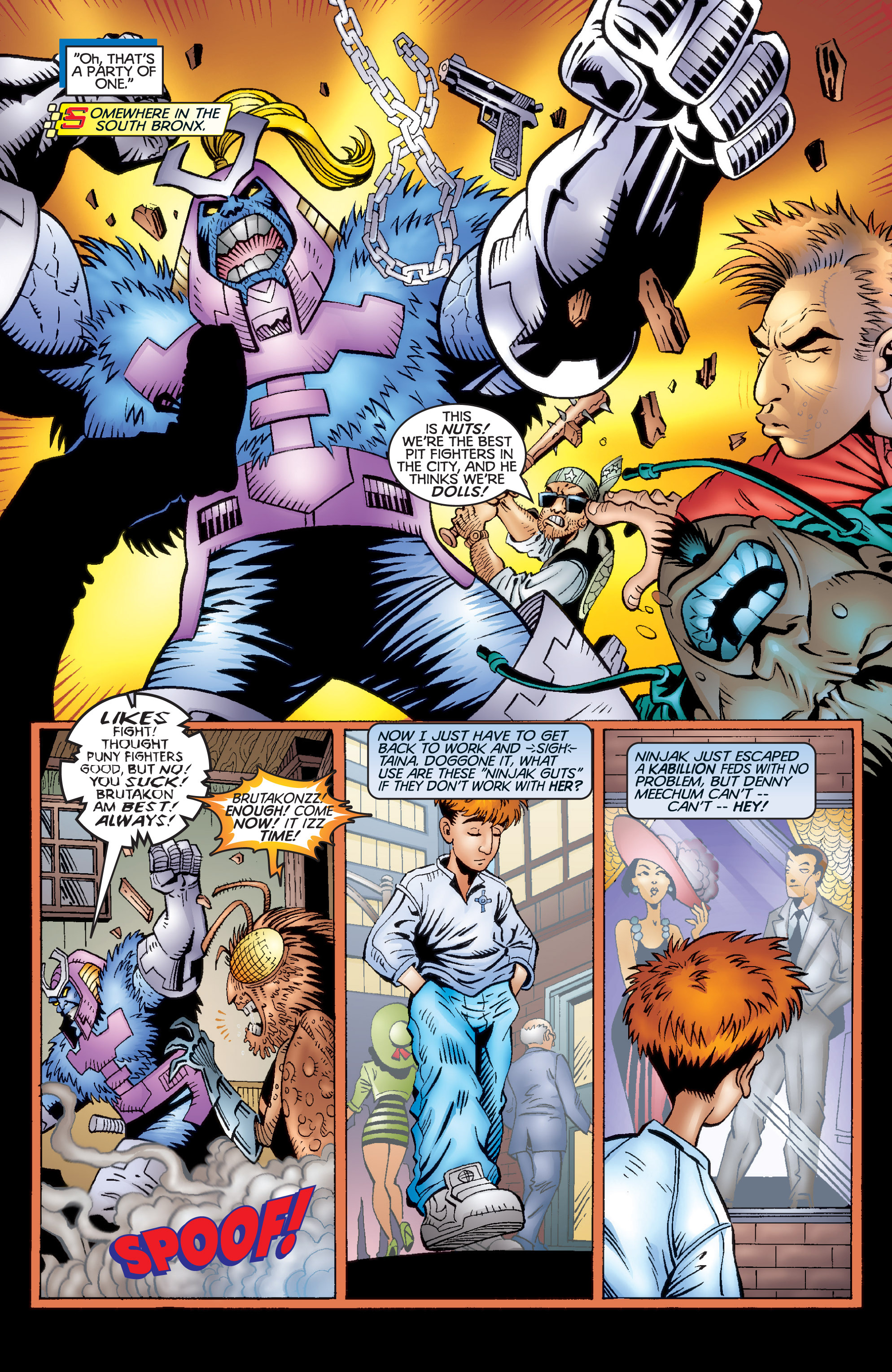 Read online Ninjak (1997) comic -  Issue #10 - 18