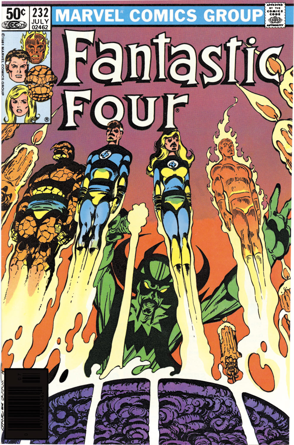 Read online Fantastic Four (1961) comic -  Issue #232 - 1