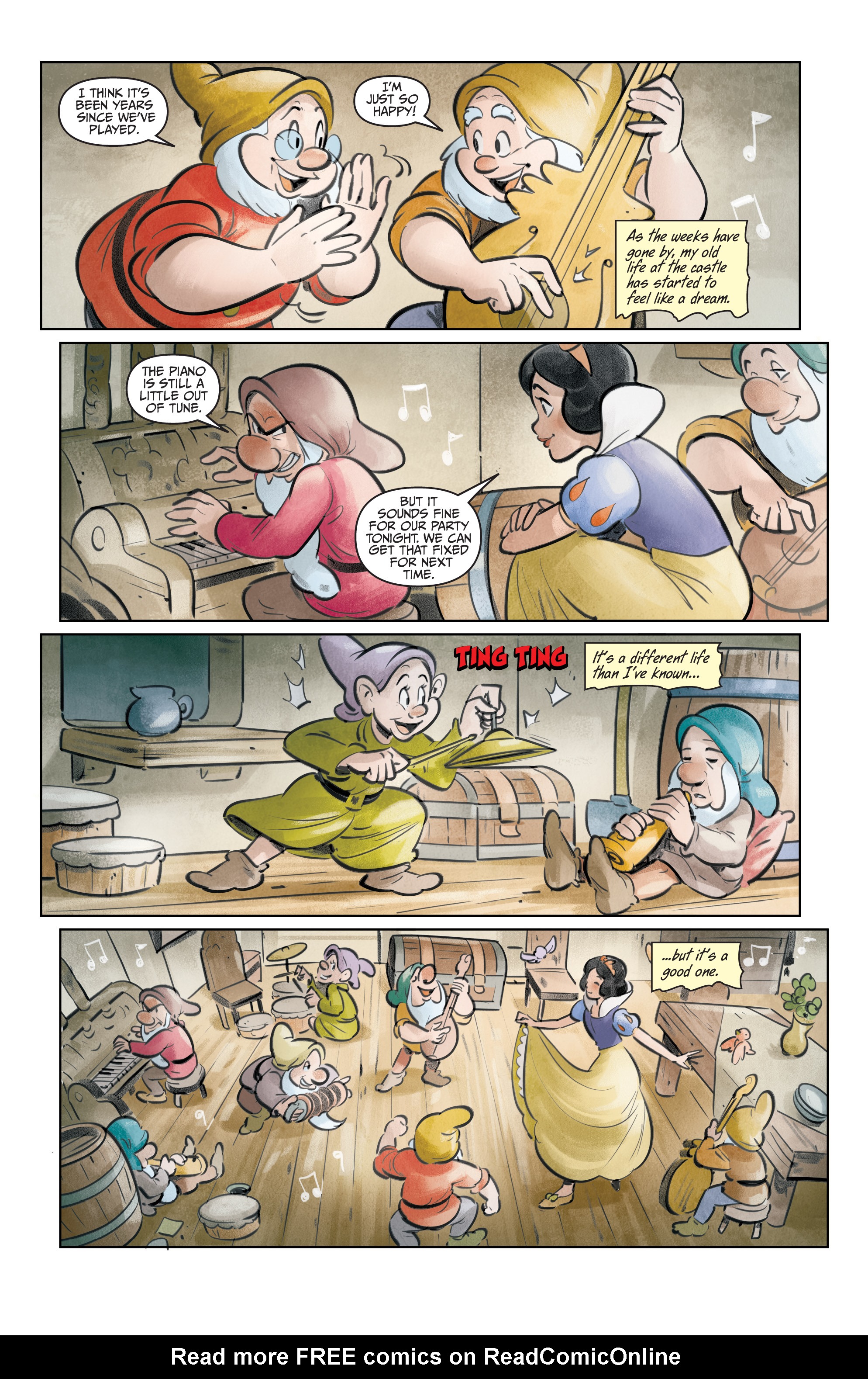 Read online Snow White and the Seven Dwarfs (2019) comic -  Issue #3 - 4