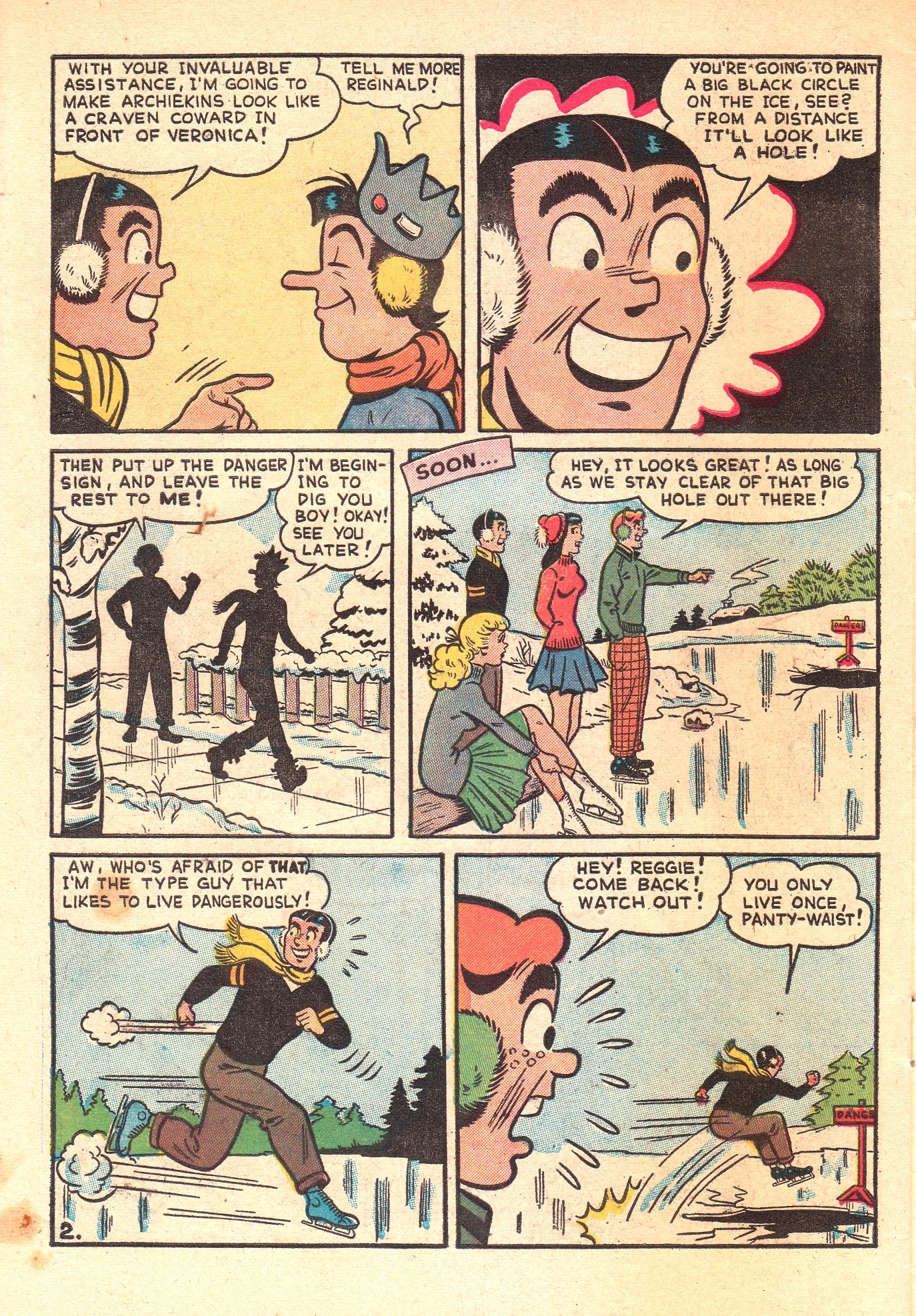Read online Archie's Rival Reggie comic -  Issue #11 - 28