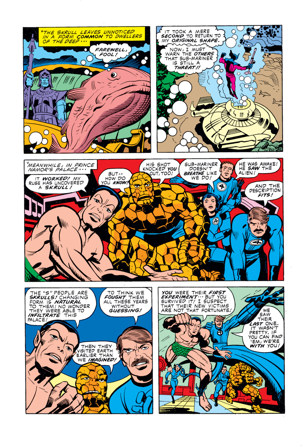 What If? (1977) issue 11 - The original marvel bullpen had become the Fantastic Four - Page 31