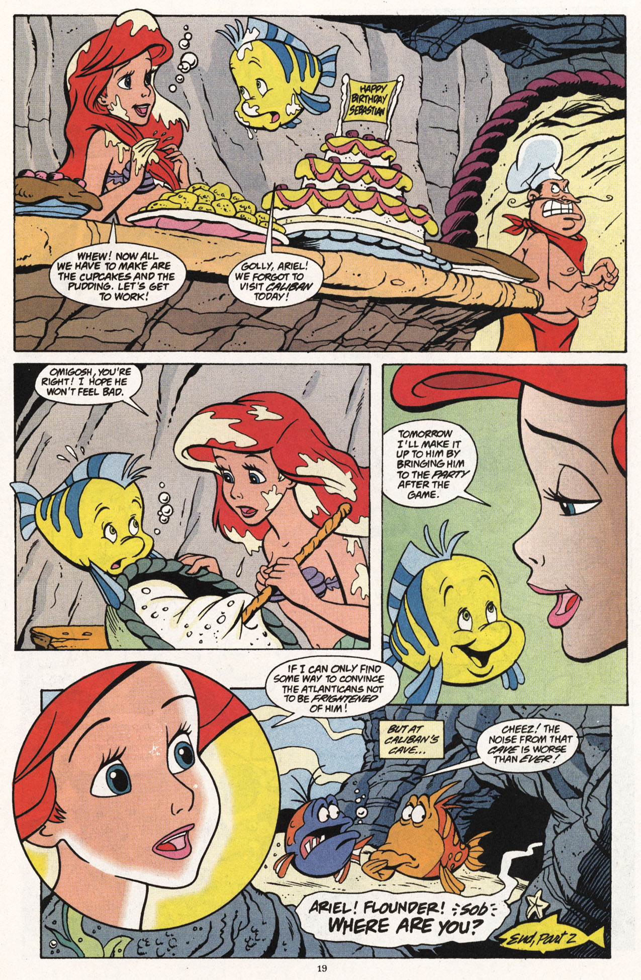 Read online Disney's The Little Mermaid comic -  Issue #10 - 21