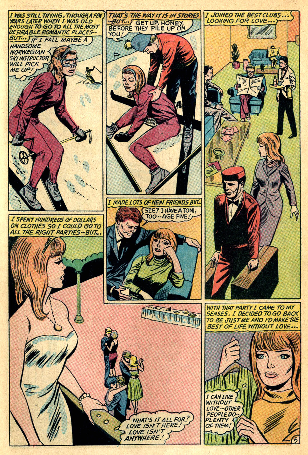 Read online Heart Throbs comic -  Issue #111 - 7