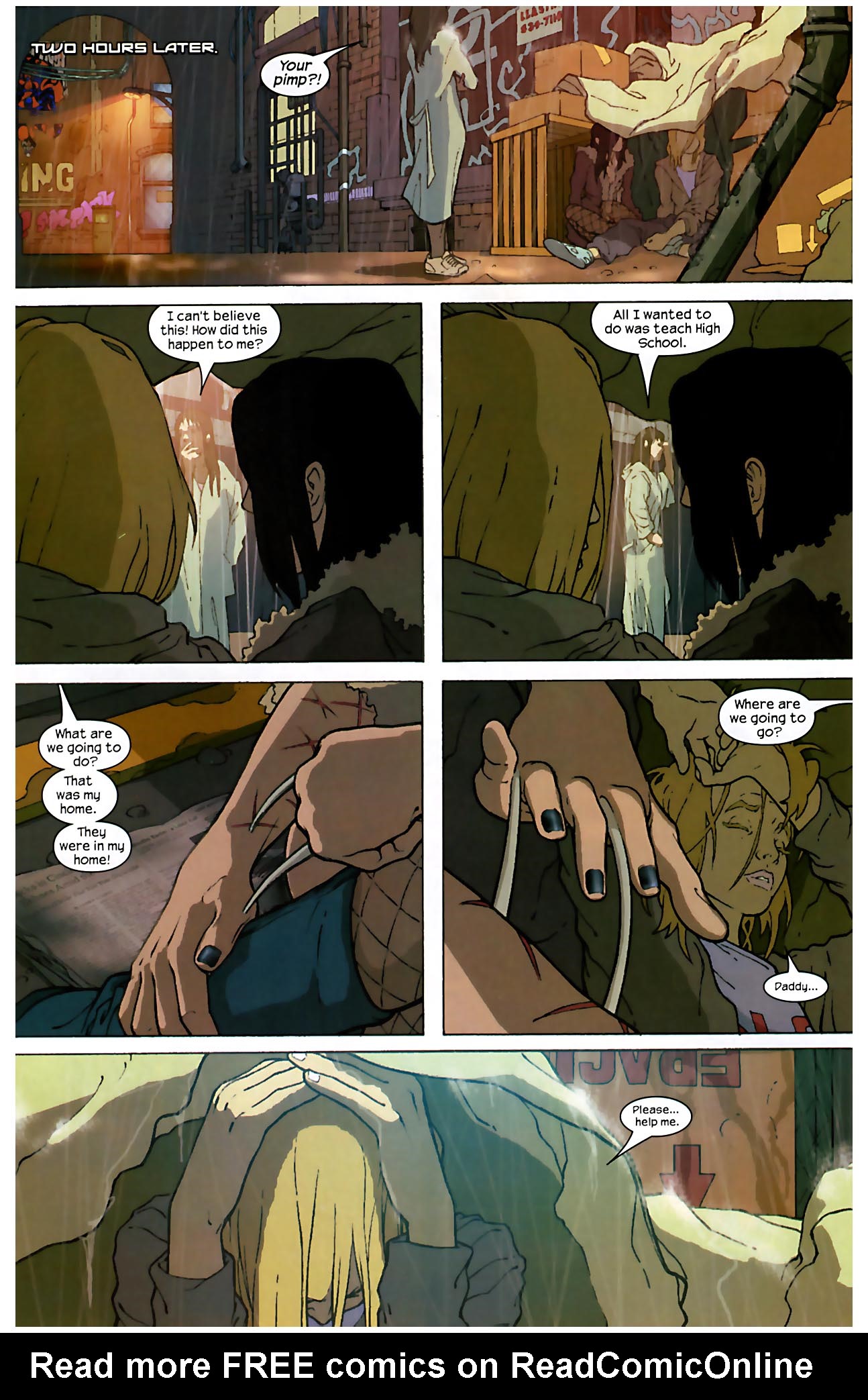 Read online NYX comic -  Issue #5 - 11
