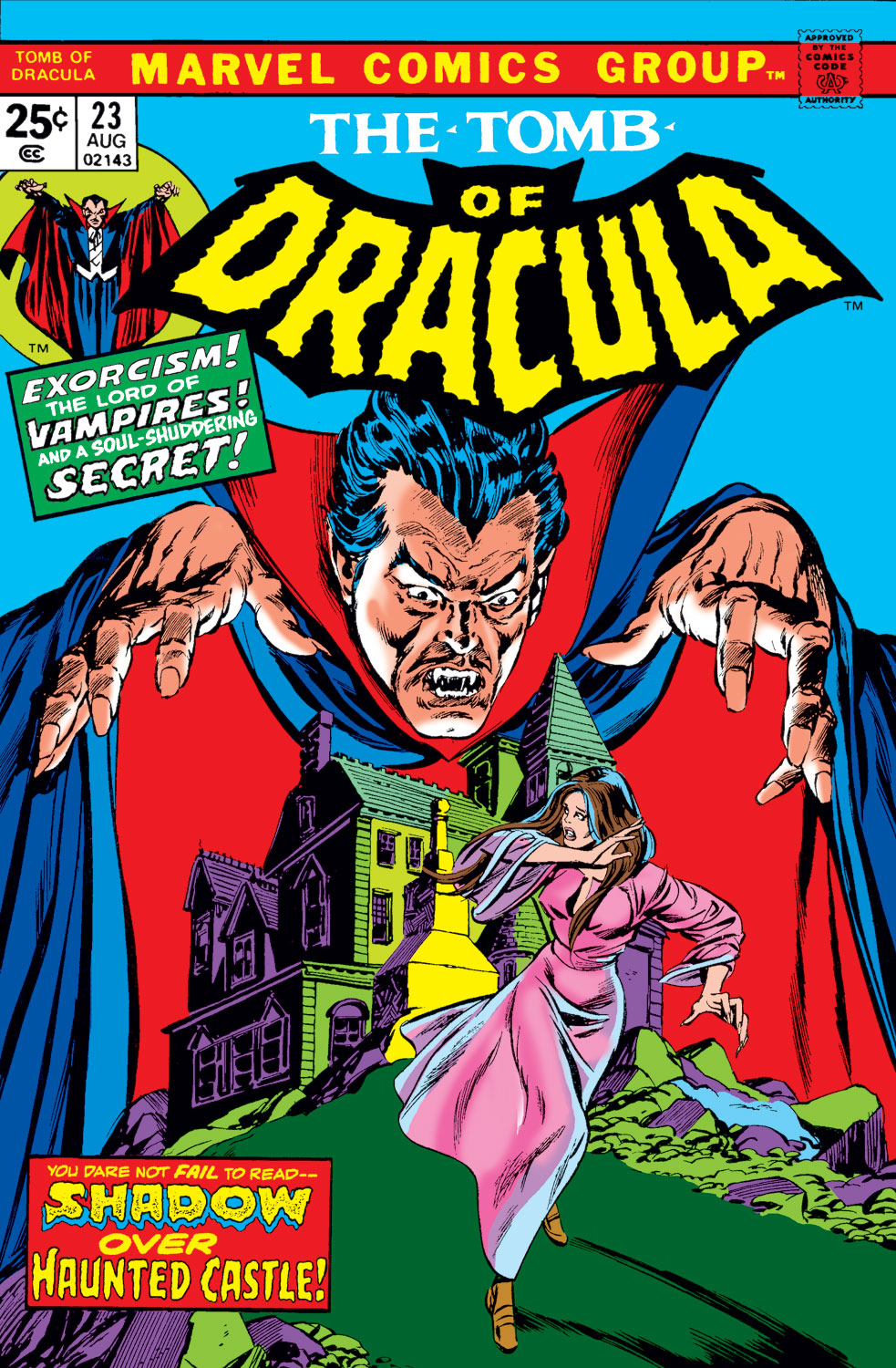 Read online Tomb of Dracula (1972) comic -  Issue #23 - 1