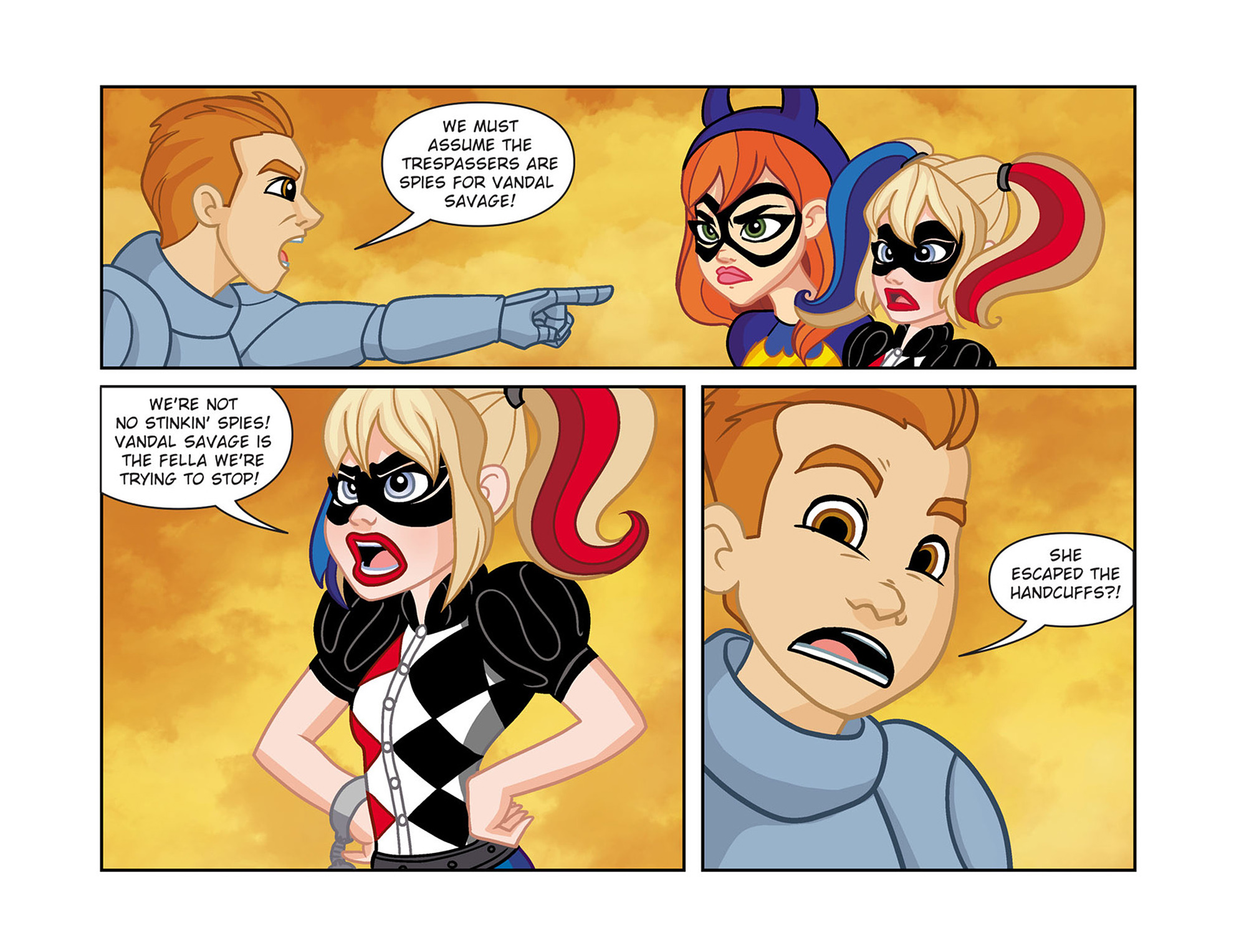 Read online DC Super Hero Girls: Past Times at Super Hero High comic -  Issue #7 - 9