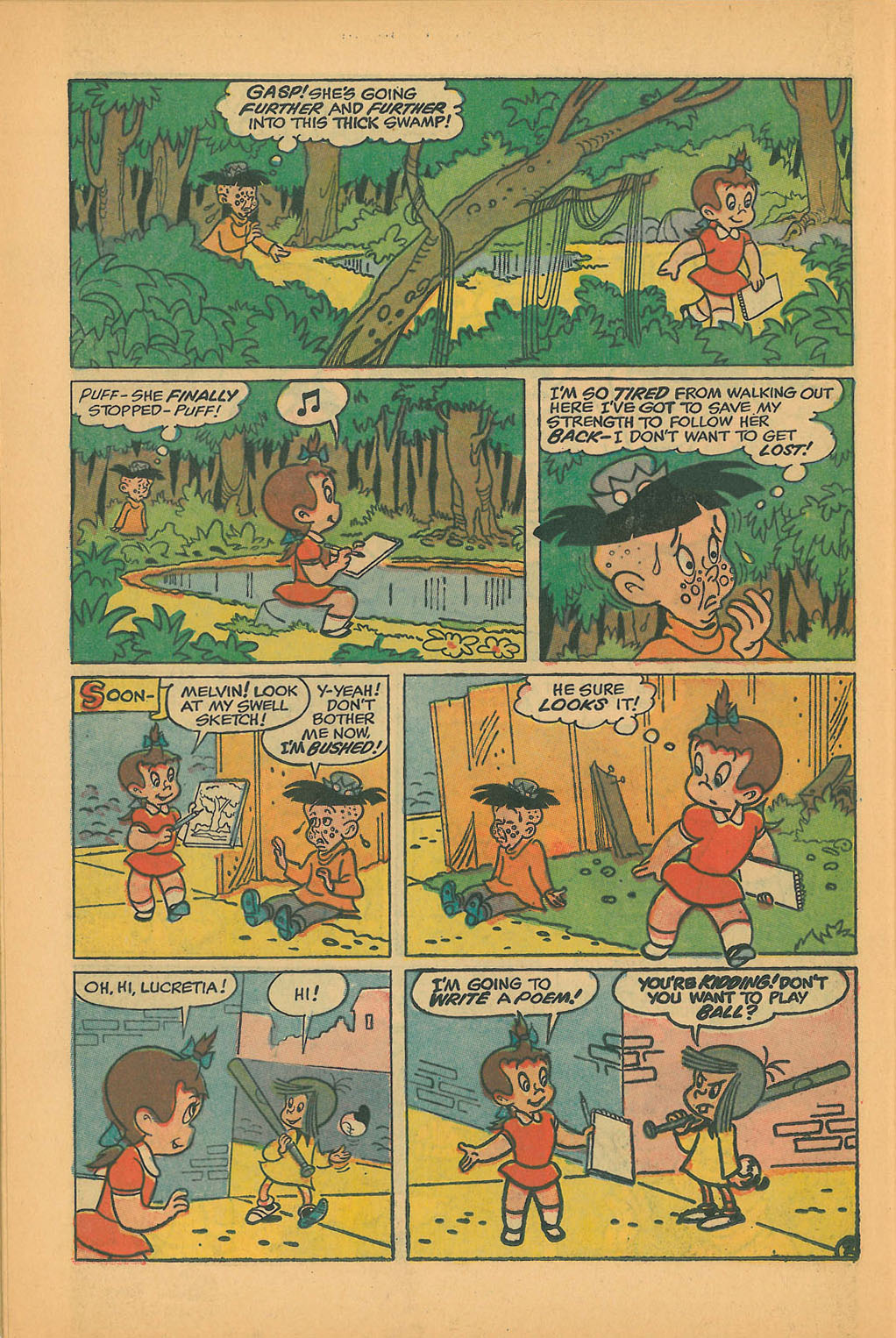 Read online Little Audrey And Melvin comic -  Issue #27 - 22