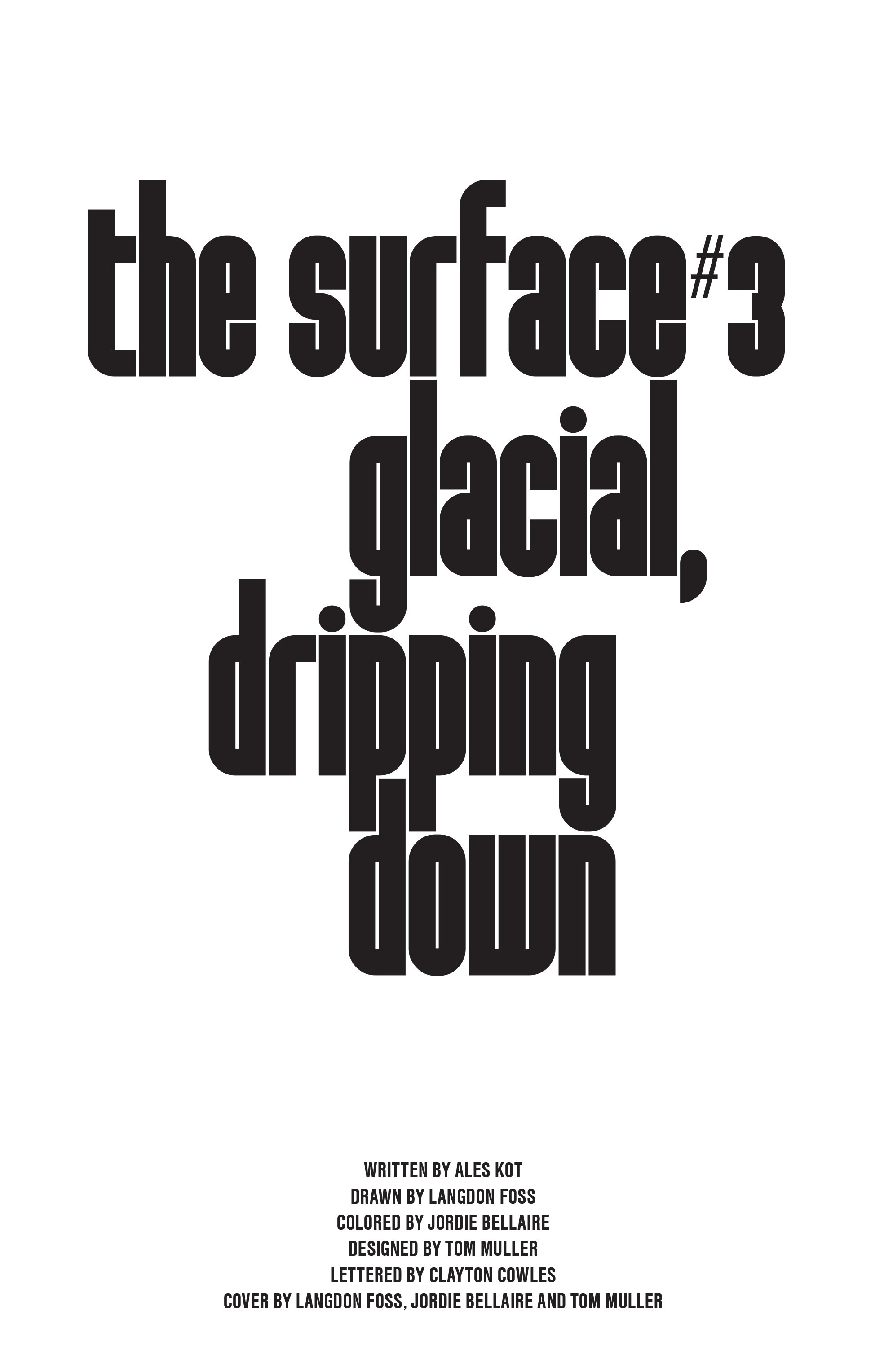 Read online The Surface comic -  Issue #3 - 5
