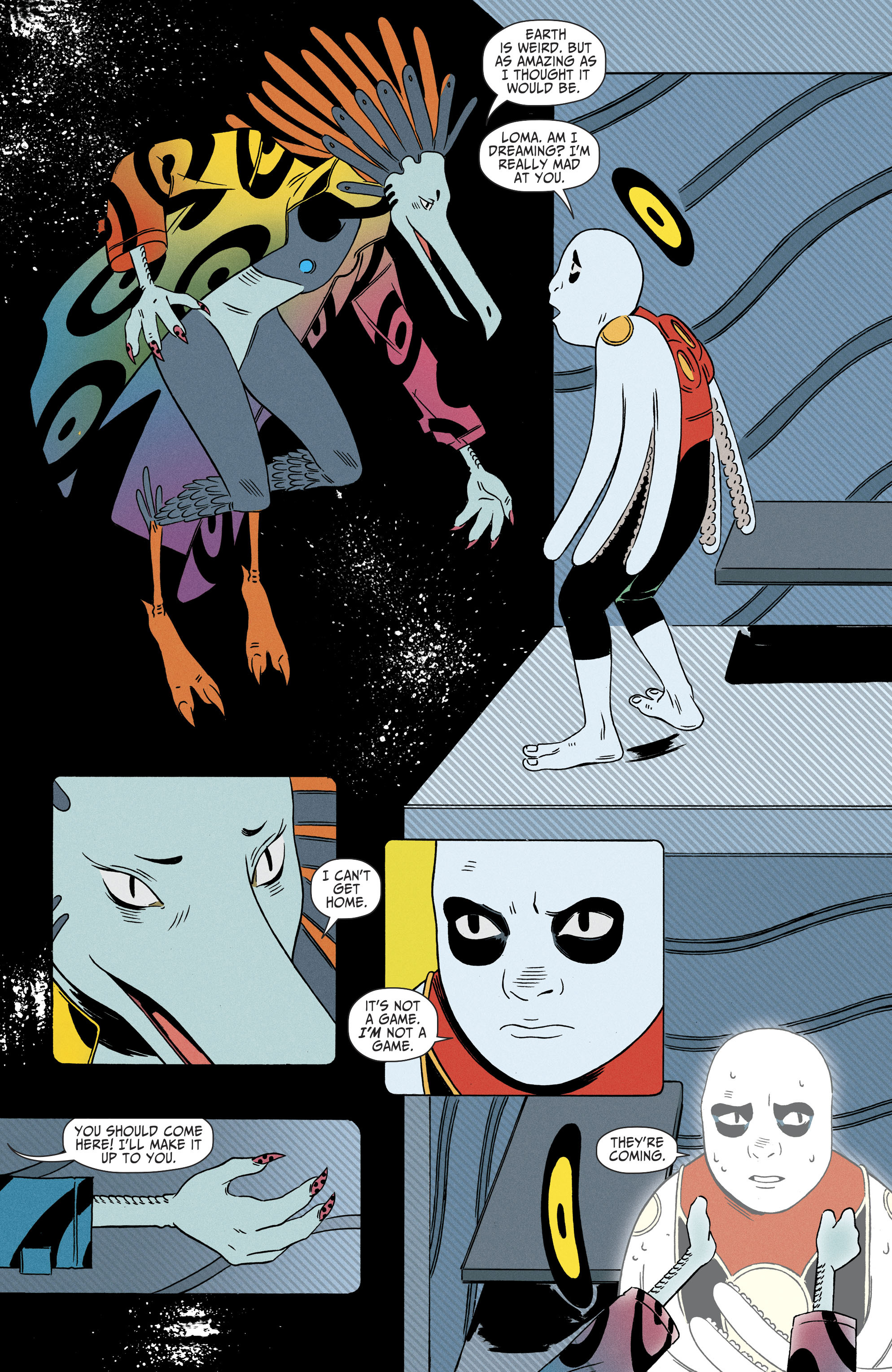 Read online Shade, the Changing Girl comic -  Issue #8 - 22